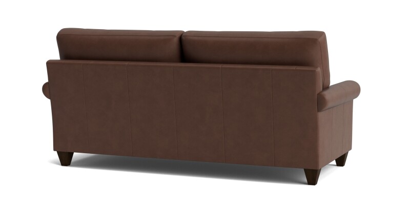 True Custom™ True Custom® Leather Roll Arm Sofa C10062SFL60