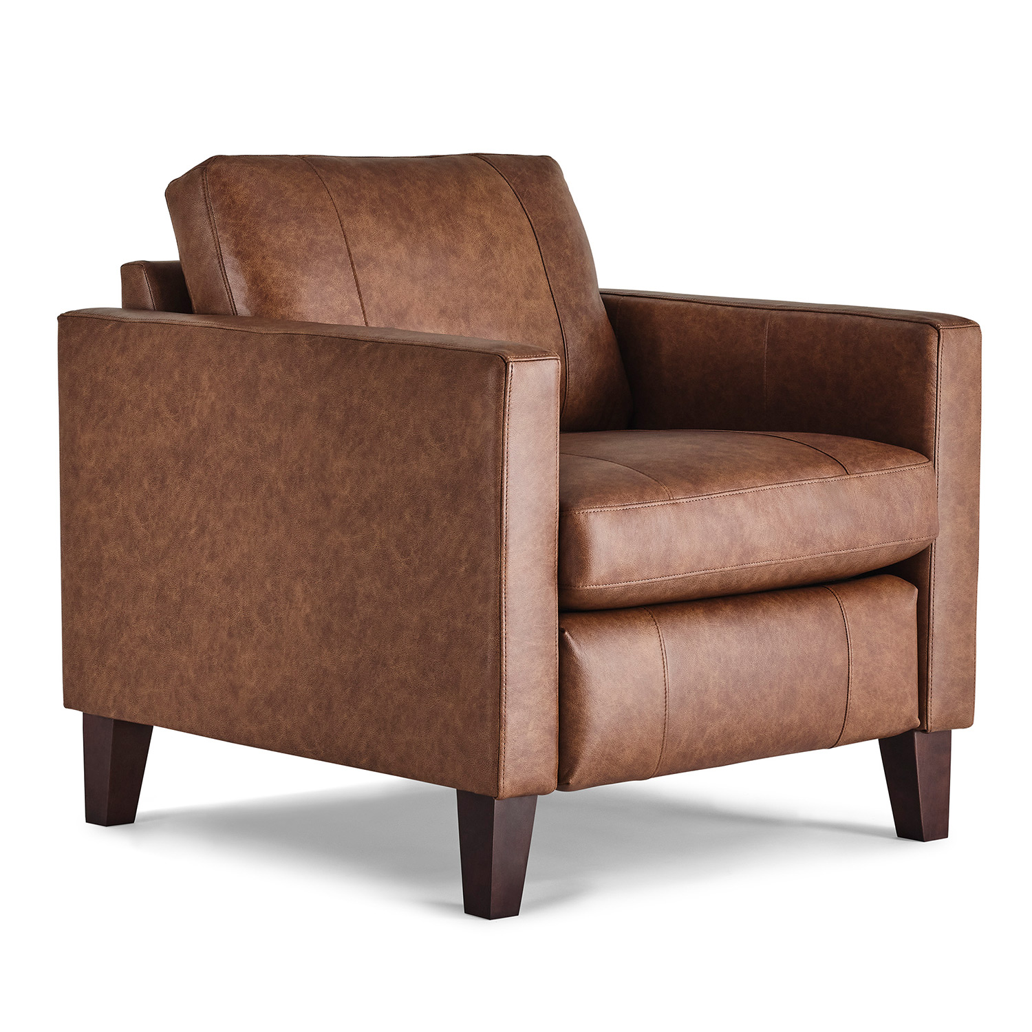 Traftly - Modern Styled Incliner Chair - Dark Walnut - C100RI4DW C100RI4DW