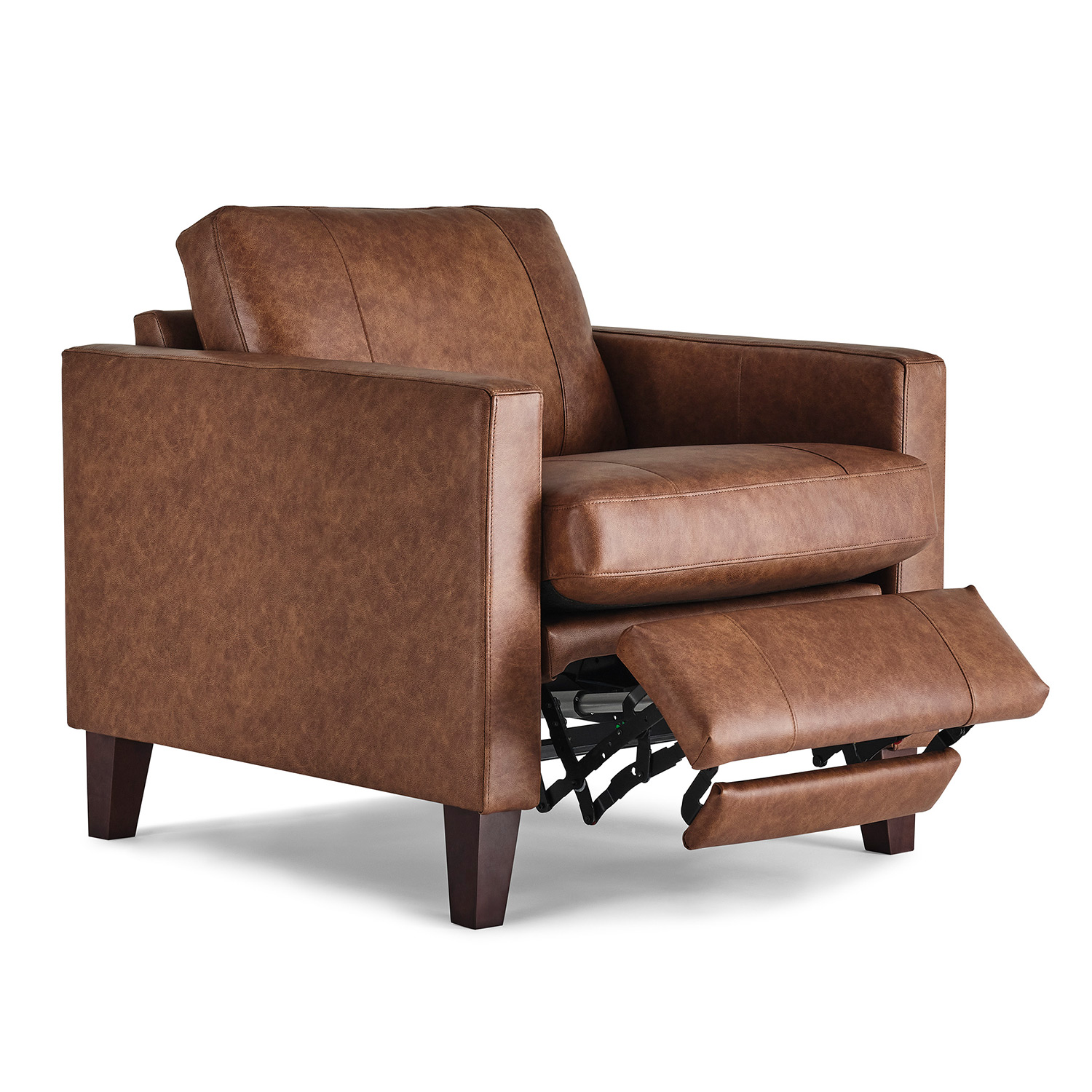 Traftly - Modern Styled Incliner Chair - Dark Walnut - C100RI4DW C100RI4DW