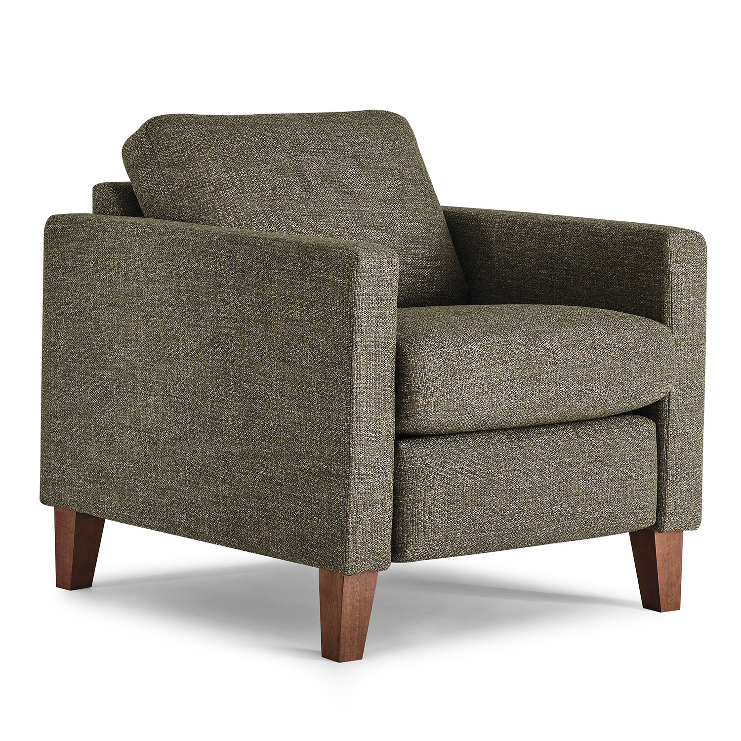 Traftly - Modern Styled Incliner Chair - Dark Walnut - C100RI4DW C100RI4DW