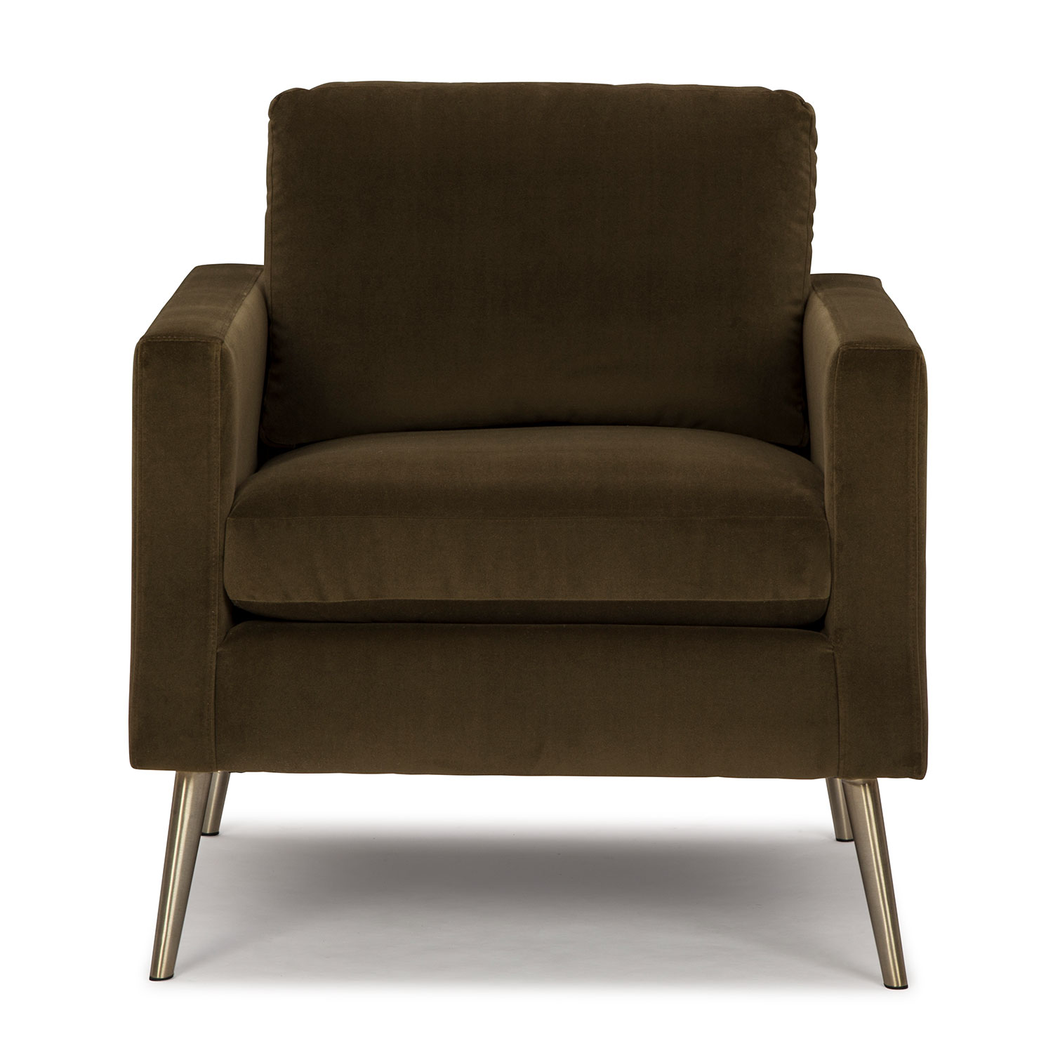 Trafton - Modern, Club Chair - Dark Walnut - C10DW C10DW