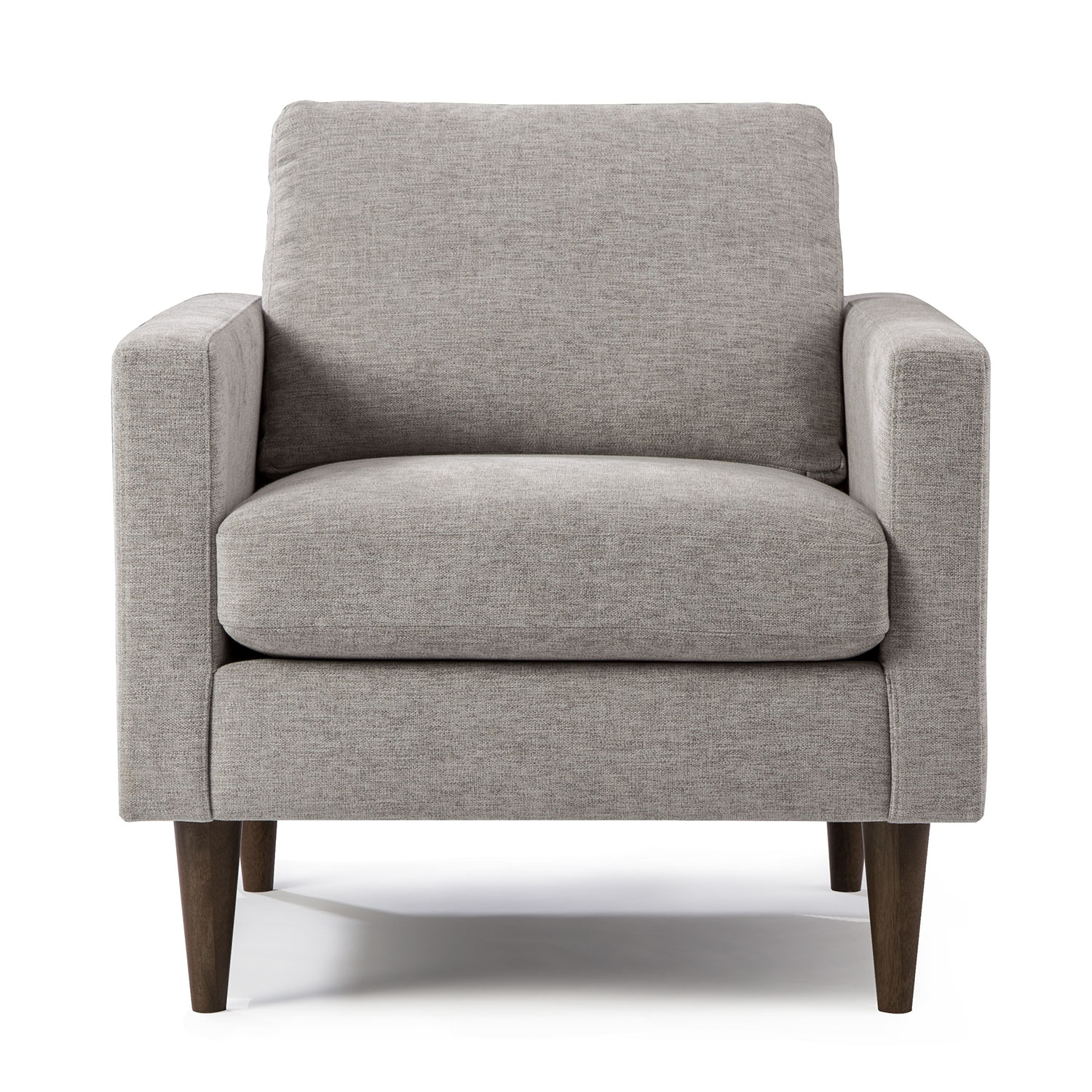 Trafton - Modern, Club Chair - Dark Walnut - C10DW C10DW