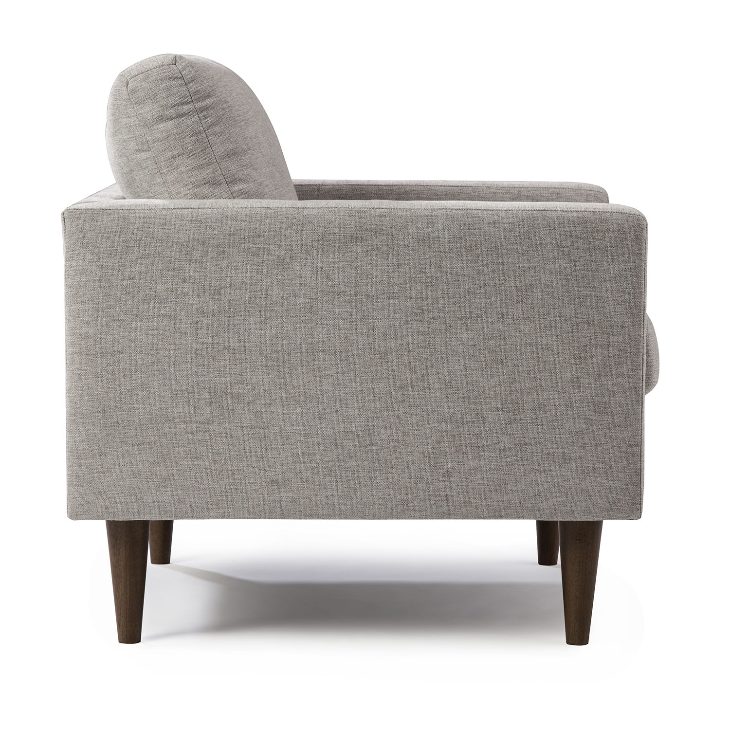 Trafton - Modern, Club Chair - Dark Walnut - C10DW C10DW