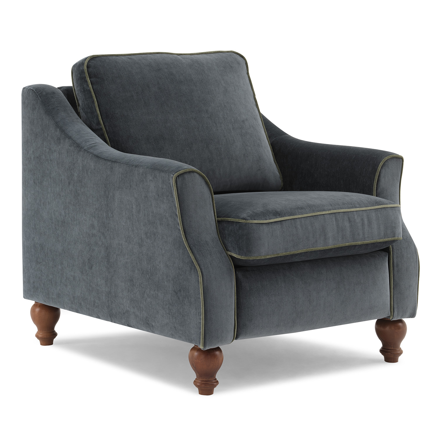 Adeline - Traditionally Styled Incliner Chair - Dark Walnut - C120RI4DW C120RI4DW