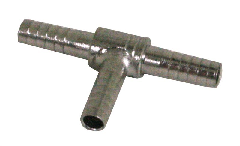 Stainless Steel Hose Fittings, 1/4" x 1/4" x 1/4" Stainless Steel Hose Tee Fitting C13090