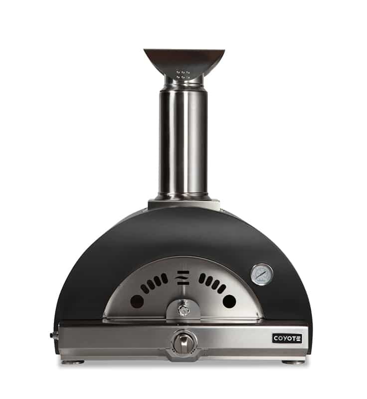 30" Hybrid Multi-Fuel Outdoor Pizza Oven Matte Black C1PZ30HMB