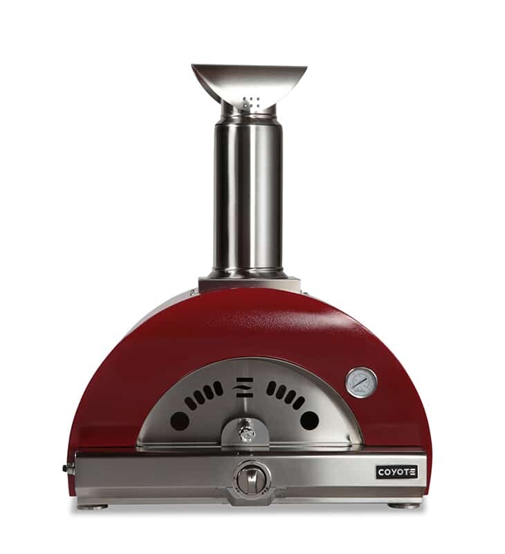 30" Hybrid Multi-Fuel Outdoor Pizza Oven Red C1PZ30HR