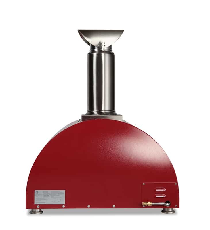 30" Hybrid Multi-Fuel Outdoor Pizza Oven Red C1PZ30HR