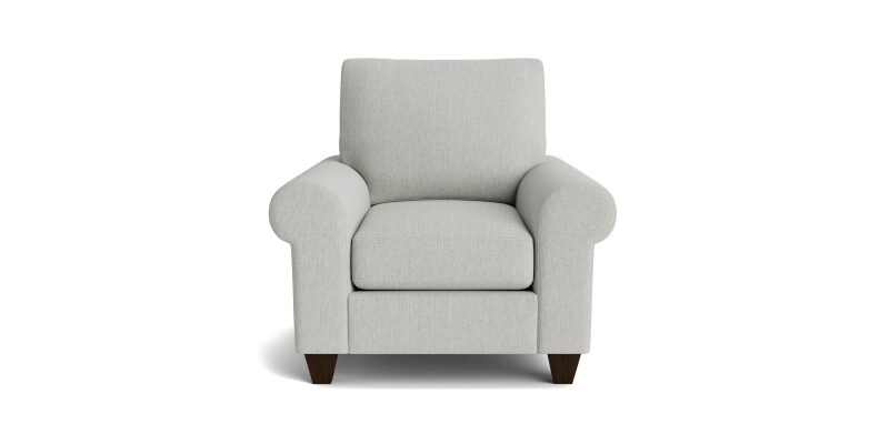 True Custom™ True Custom® Large Roll Arm Accent Chair C20012SF26