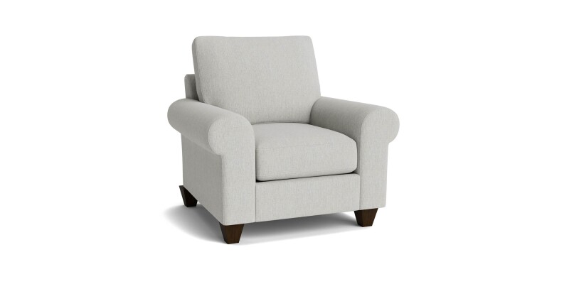 True Custom™ True Custom® Large Roll Arm Accent Chair C20012SF26