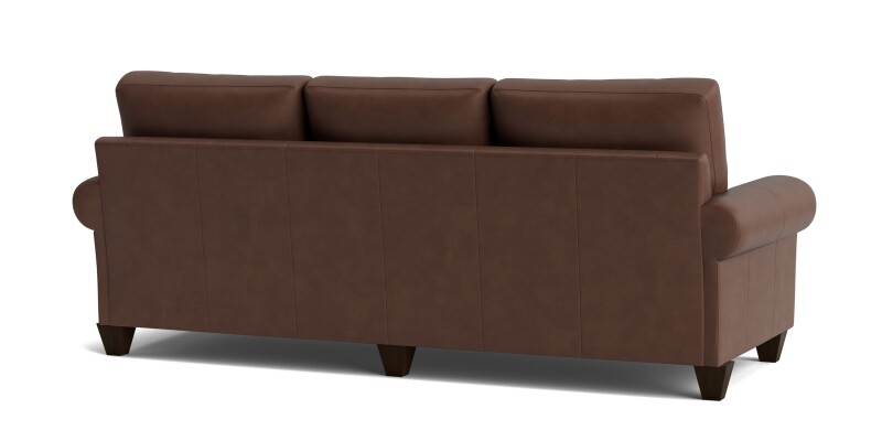 True Custom™ True Custom® Leather Large Roll Arm Sofa C20082SFL60