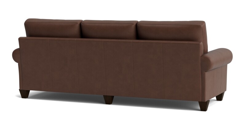 True Custom™ True Custom® Leather Large Roll Arm Sofa C20092SFL60