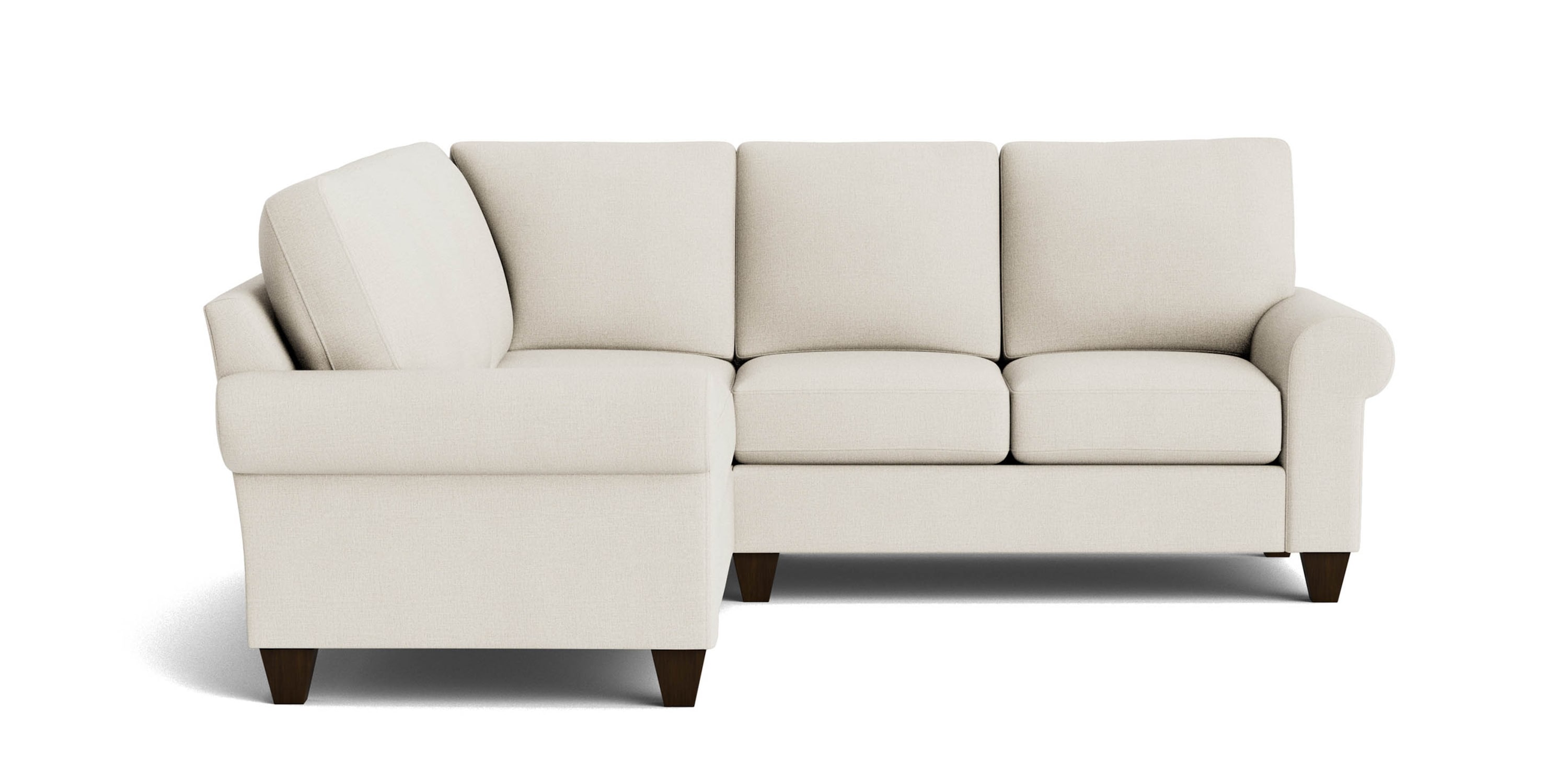 True Custom™ True Custom® Large Roll Arm L-Shaped Sectional C200L4161SFKIT26