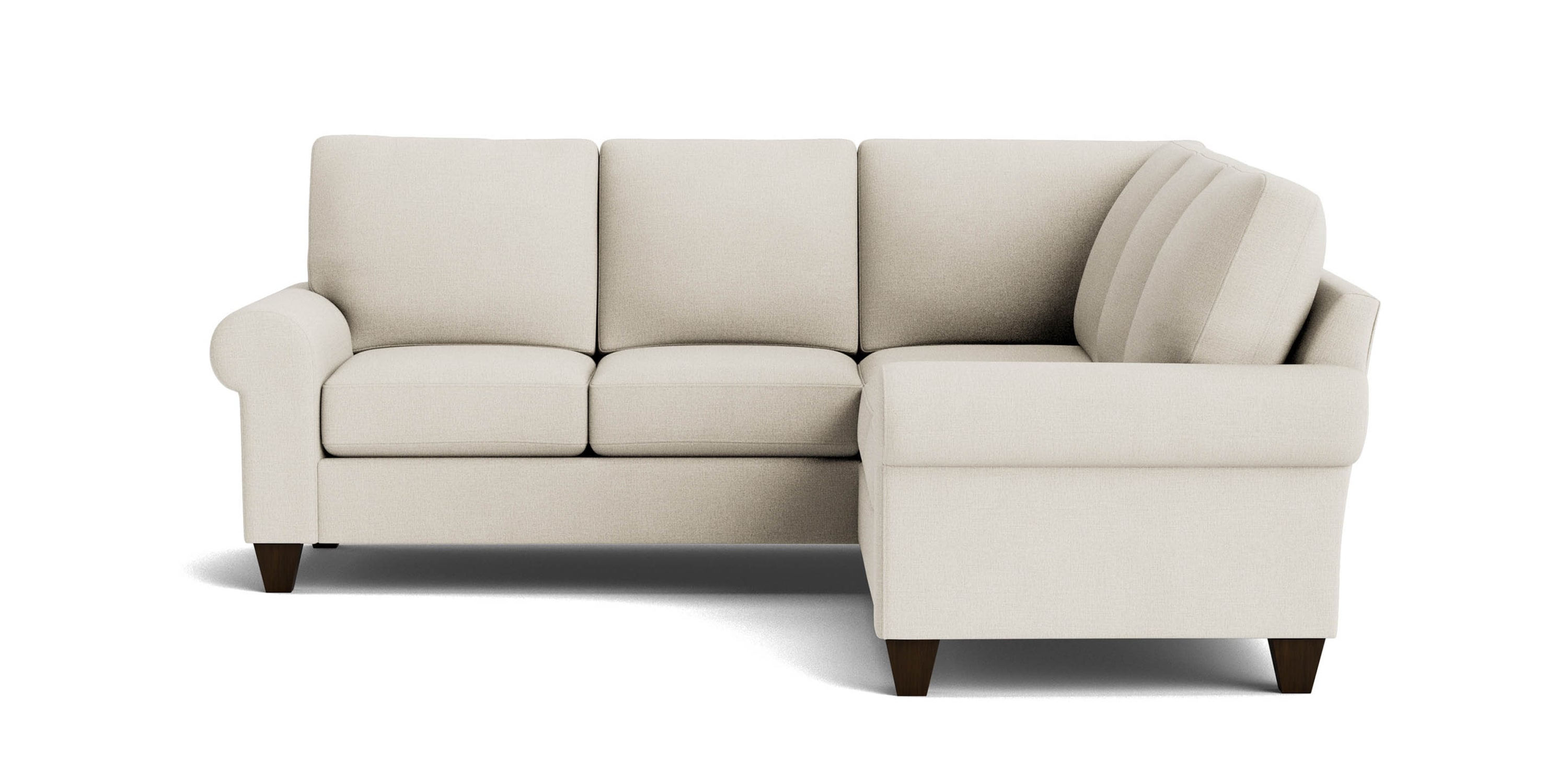 True Custom™ True Custom® Large Roll Arm L-Shaped Sectional C200L4161SFKIT26