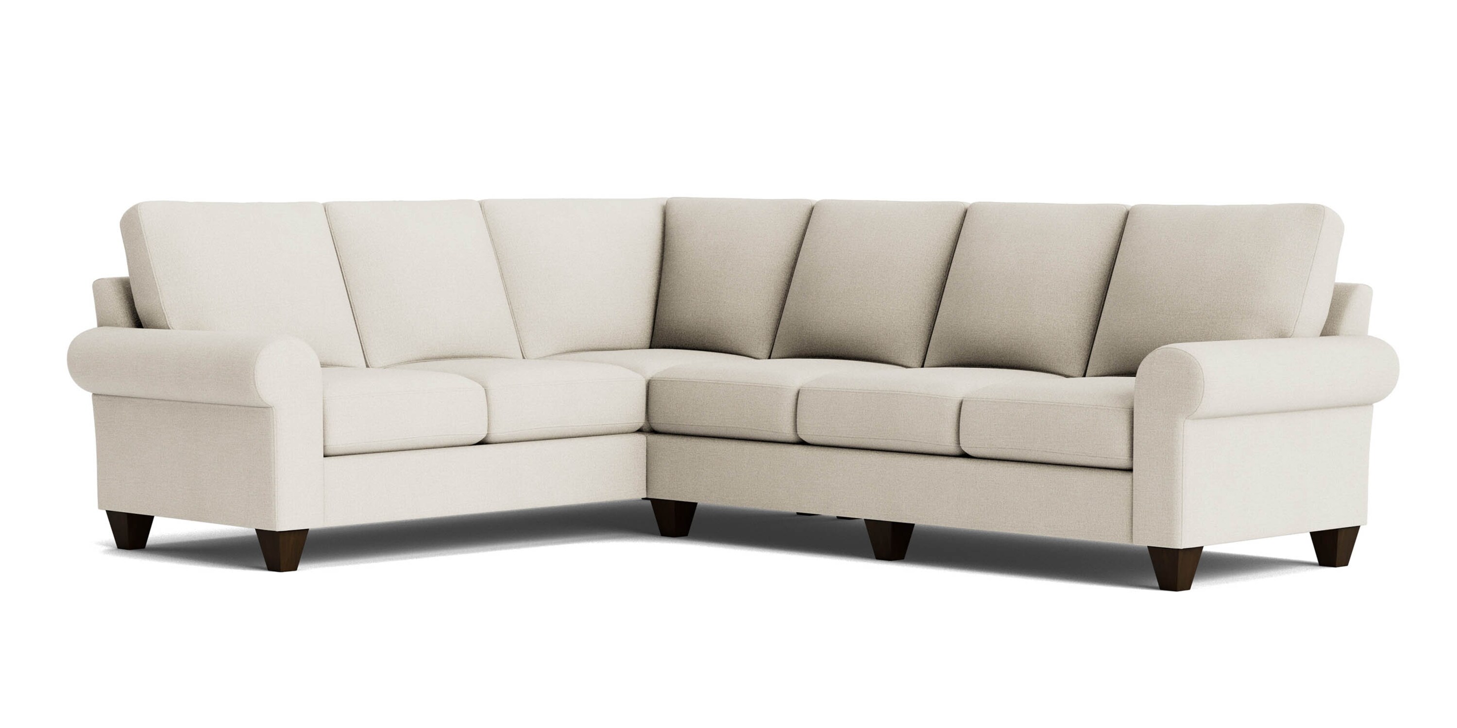 True Custom™ True Custom® Large Roll Arm L-Shaped Sectional C200L6661SFKIT22