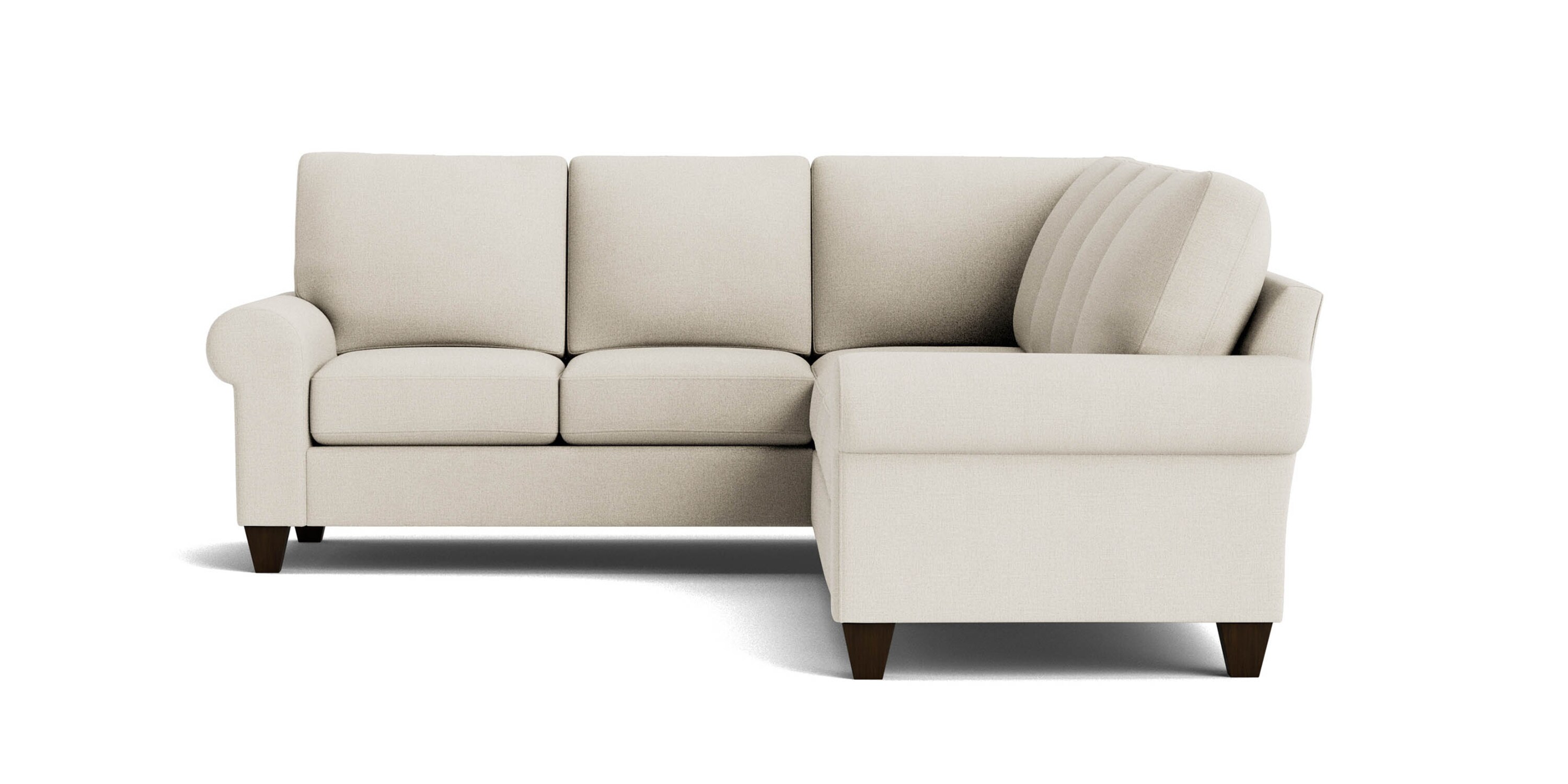 True Custom™ True Custom® Large Roll Arm L-Shaped Sectional C200L6661SFKIT26