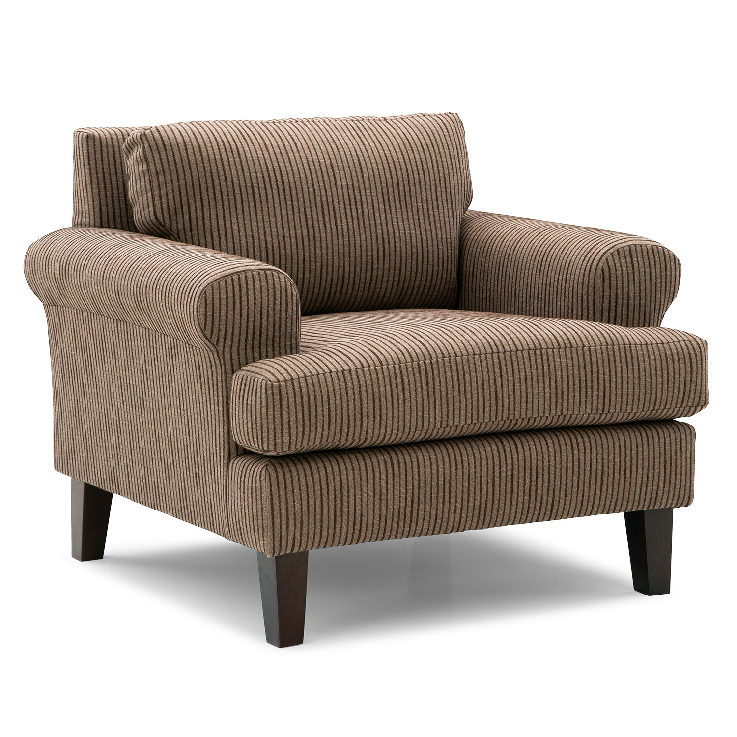 Lumira - Transitionally-styled Club Chair - Dark Walnut - C21DW C21DW
