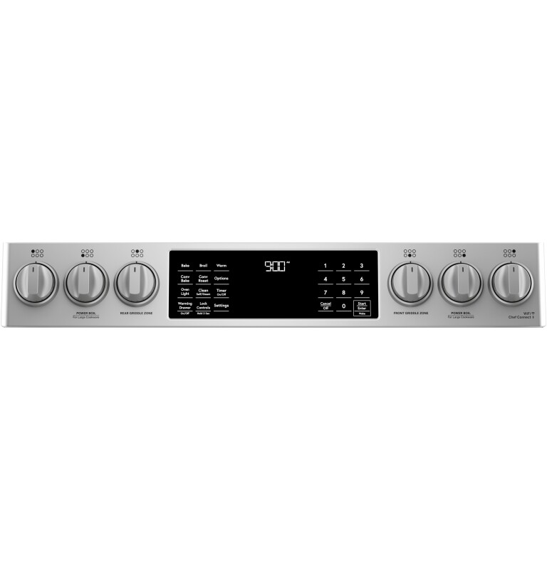 CAFÉ™ 30" Smart Slide-In, Front-Control, Dual-Fuel Range with Warming Drawer view 26