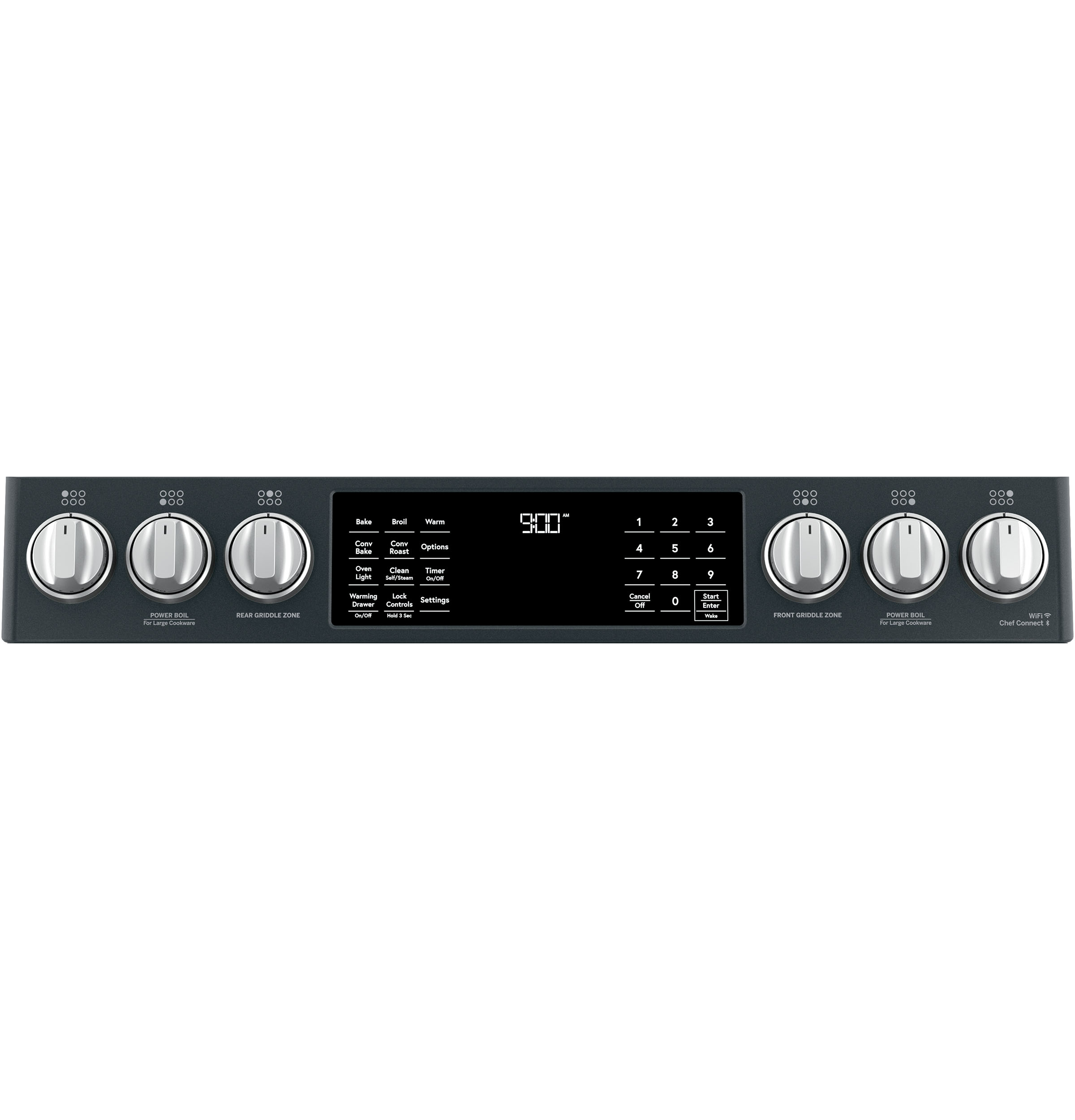 Café 30" Smart Slide-in, Front-control, Dual-fuel Range With Warming Drawer C2S900P3MD1