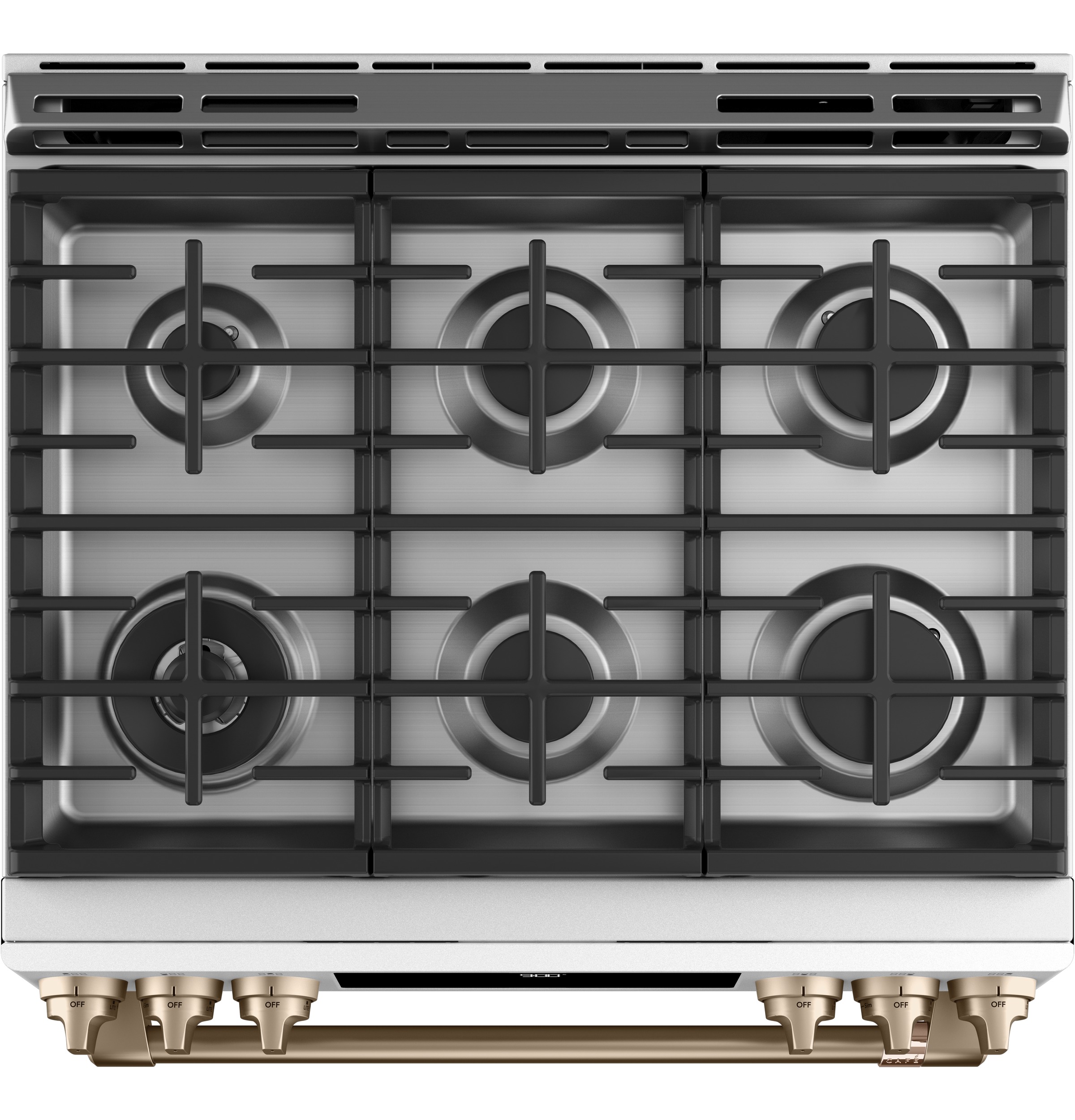 Café 30" Smart Slide-in, Front-control, Dual-fuel Range With Warming Drawer C2S900P4MW2