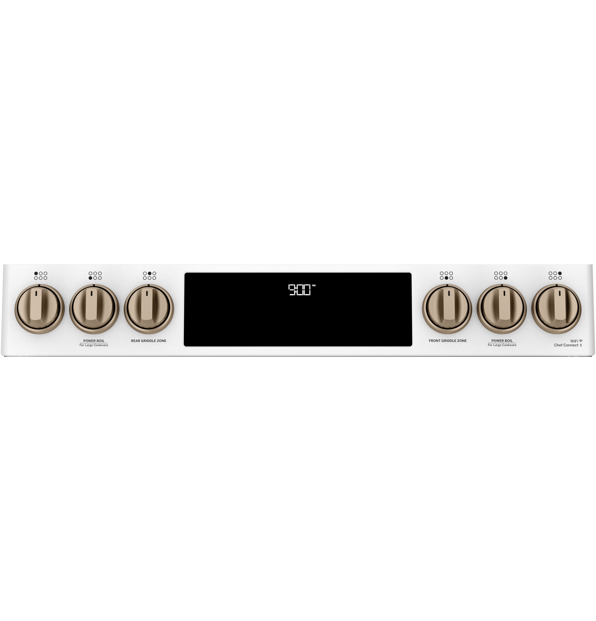 Café 30" Smart Slide-in, Front-control, Dual-fuel Range With Warming Drawer C2S900P4MW2