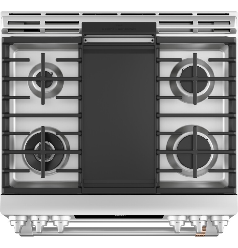 CAFÉ™ 30" Smart Slide-In, Front-Control, Dual-Fuel, Double-Oven Range with Convection view 23