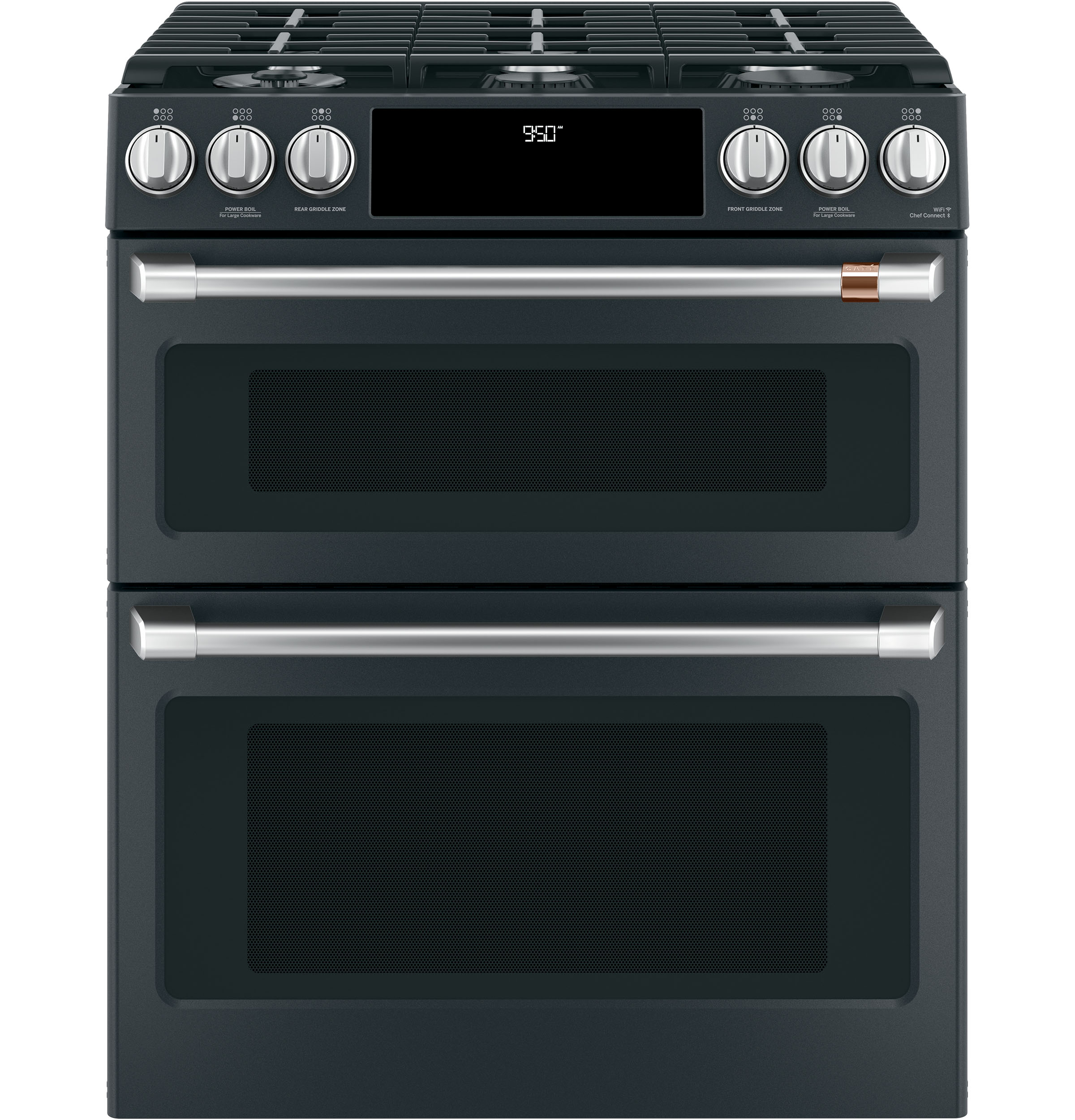 Café 30" Smart Slide-in, Front-control, Dual-fuel, Double-oven Range With Convection C2S950P3MD1
