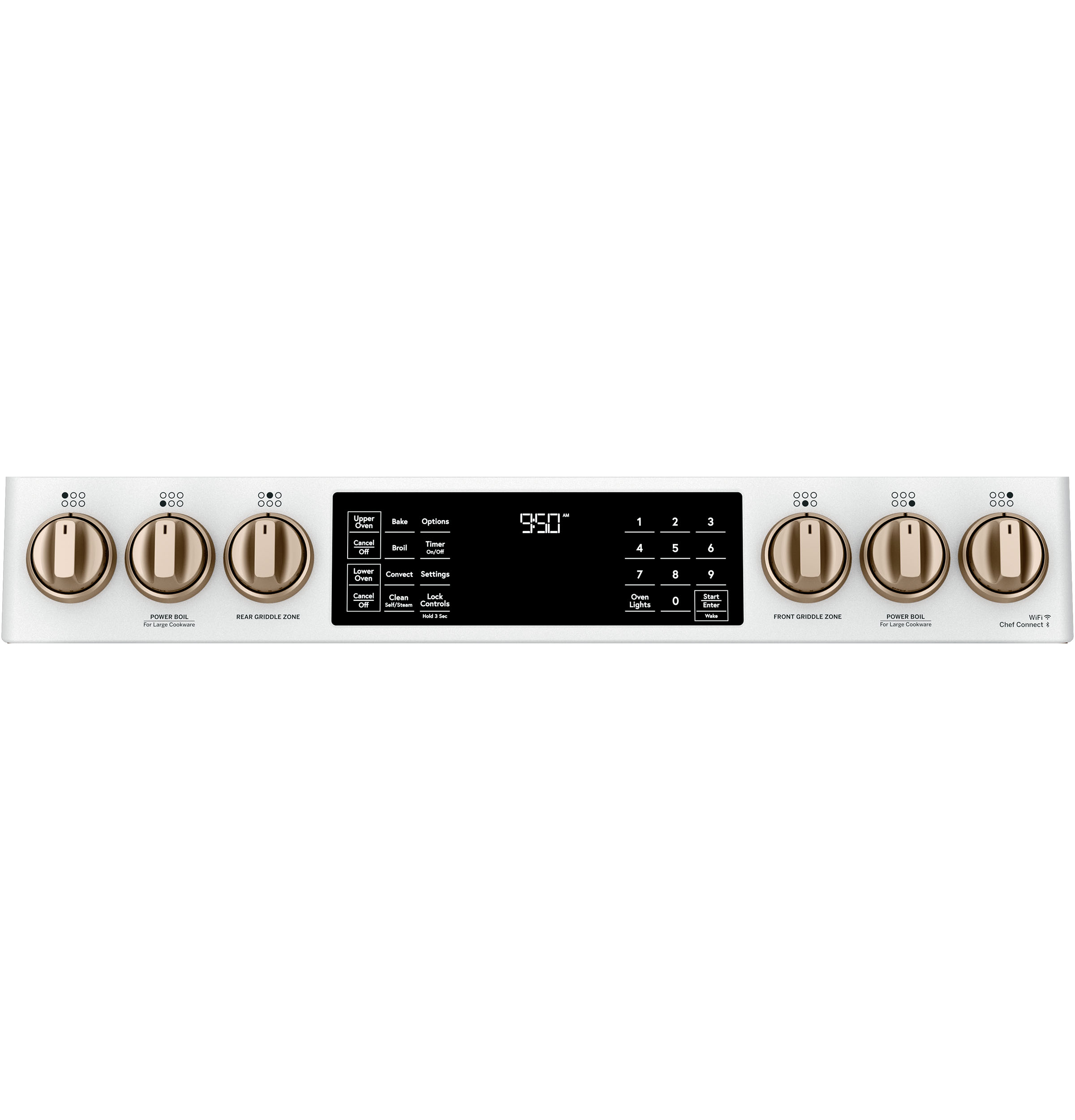 CAFÉ™ 30" Smart Slide-In, Front-Control, Dual-Fuel, Double-Oven Range with Convection view 31