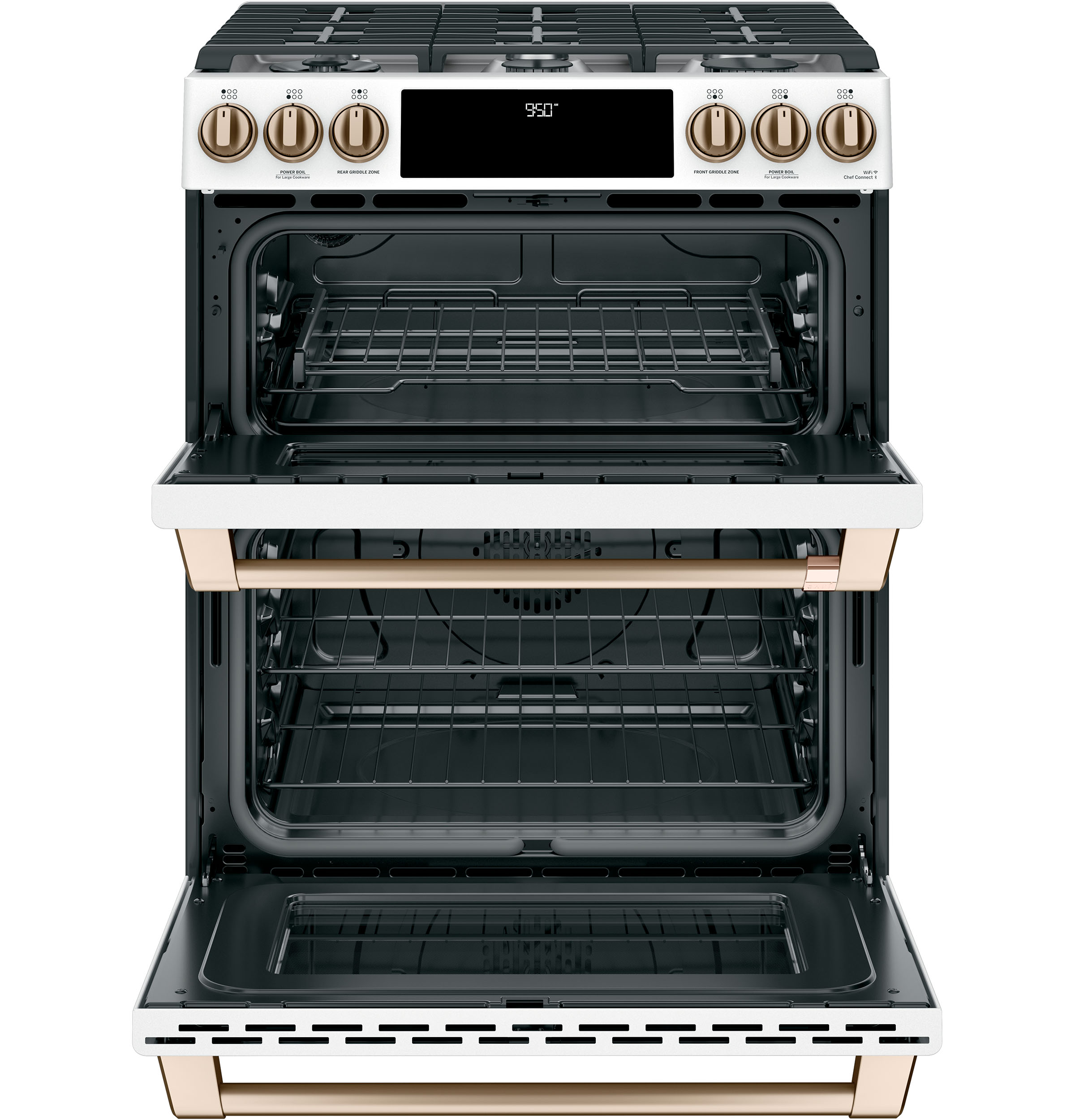 CAFÉ™ 30" Smart Slide-In, Front-Control, Dual-Fuel, Double-Oven Range with Convection view 29