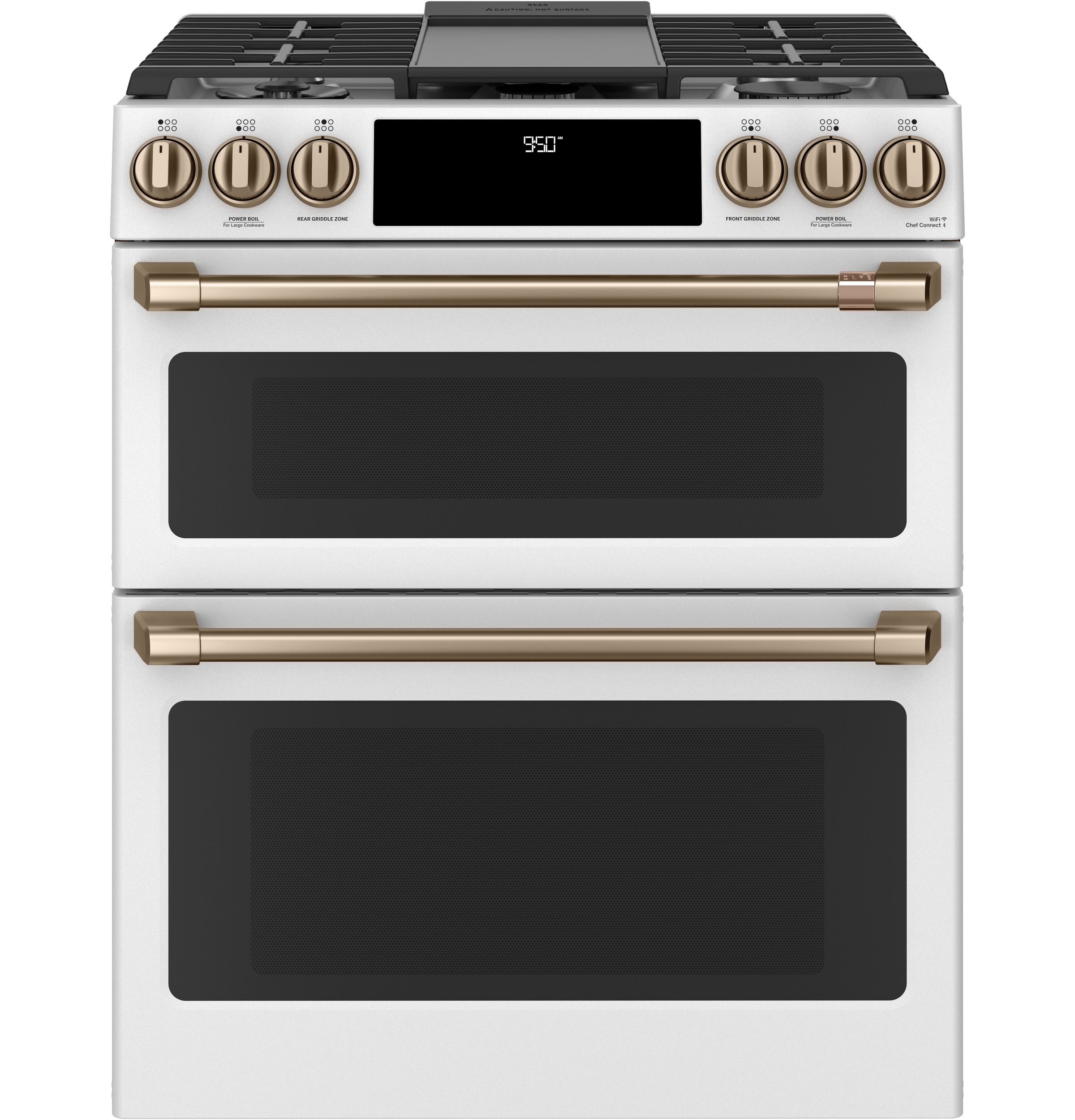 CAFÉ™ 30" Smart Slide-In, Front-Control, Dual-Fuel, Double-Oven Range with Convection view 28