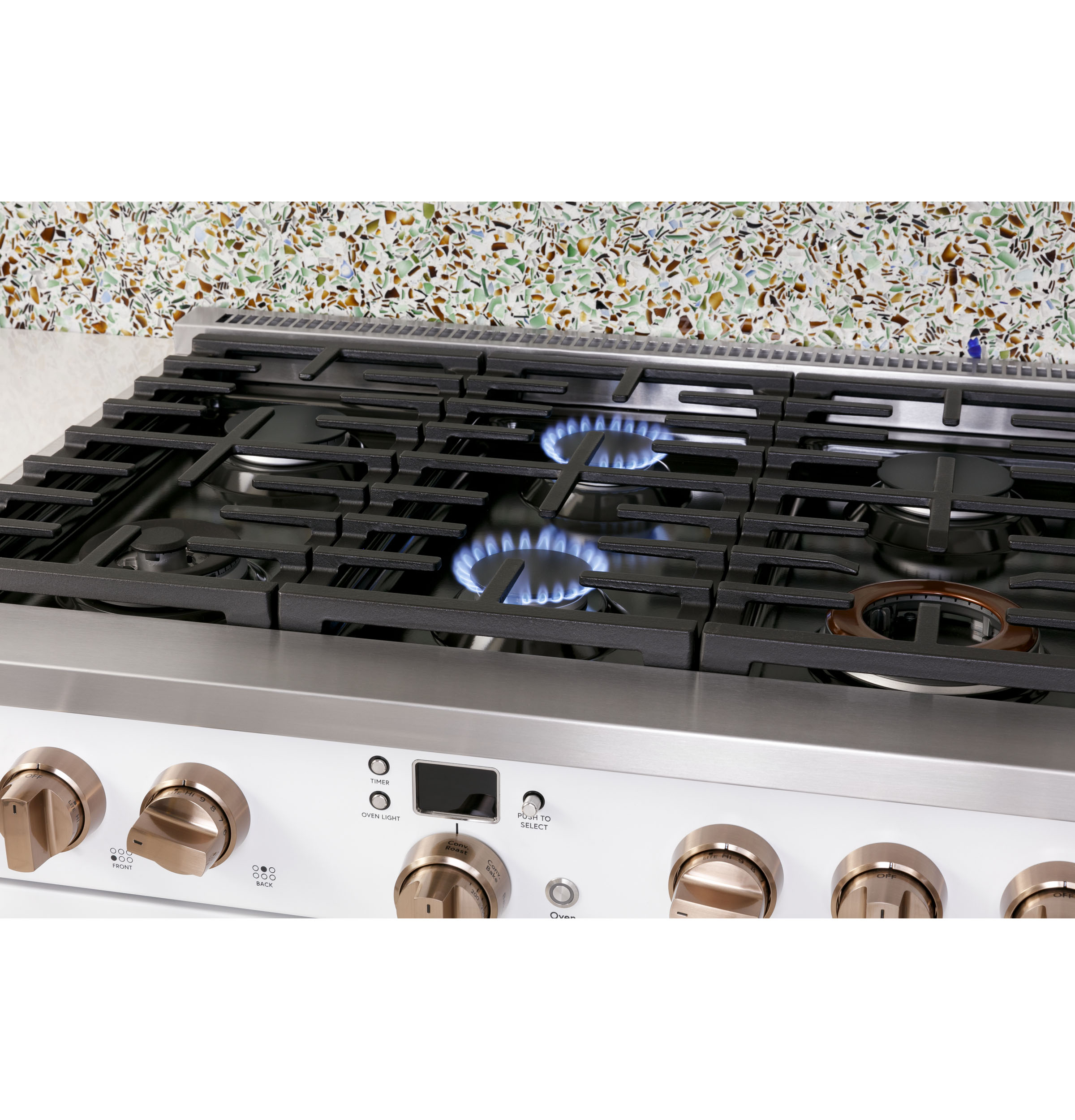 CAFÉ™ 36" Smart Dual-Fuel Commercial-Style Range with 6 Burners (Natural Gas) view 12