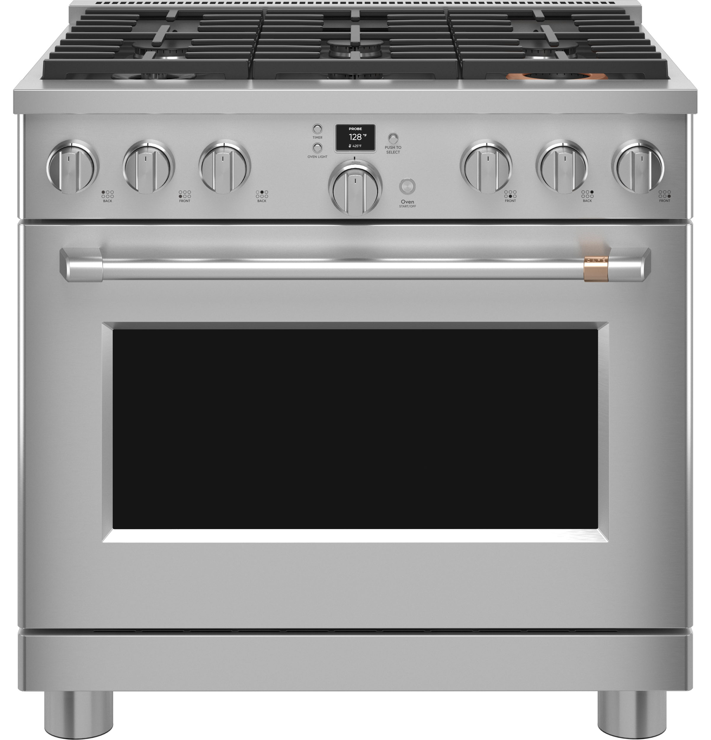 CAFÉ™ 36" Smart Dual-Fuel Commercial-Style Range with 6 Burners (Natural Gas) view 5