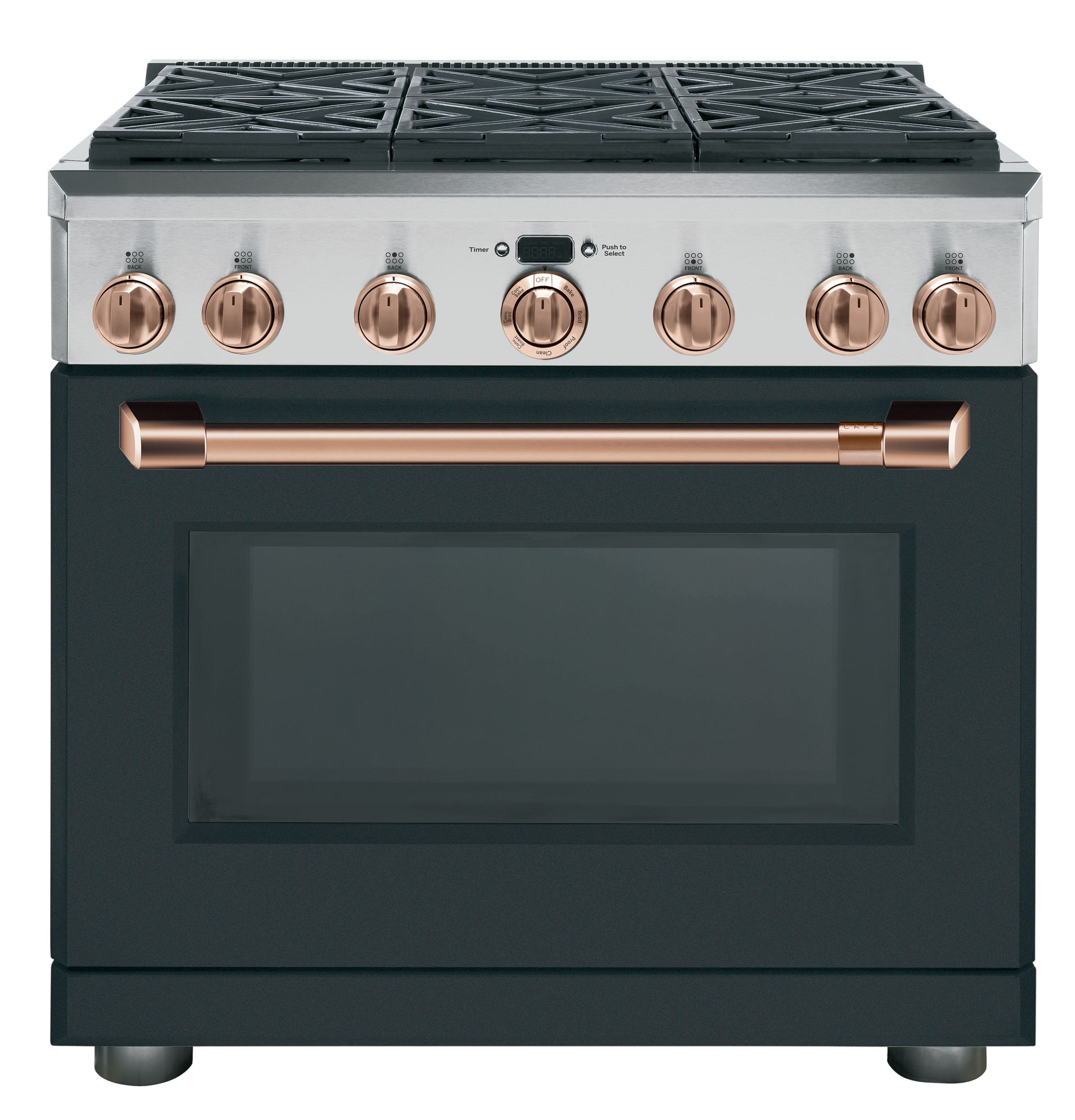 36" Dual-Fuel Professional Range with 6 Burners (Natural Gas) view 11