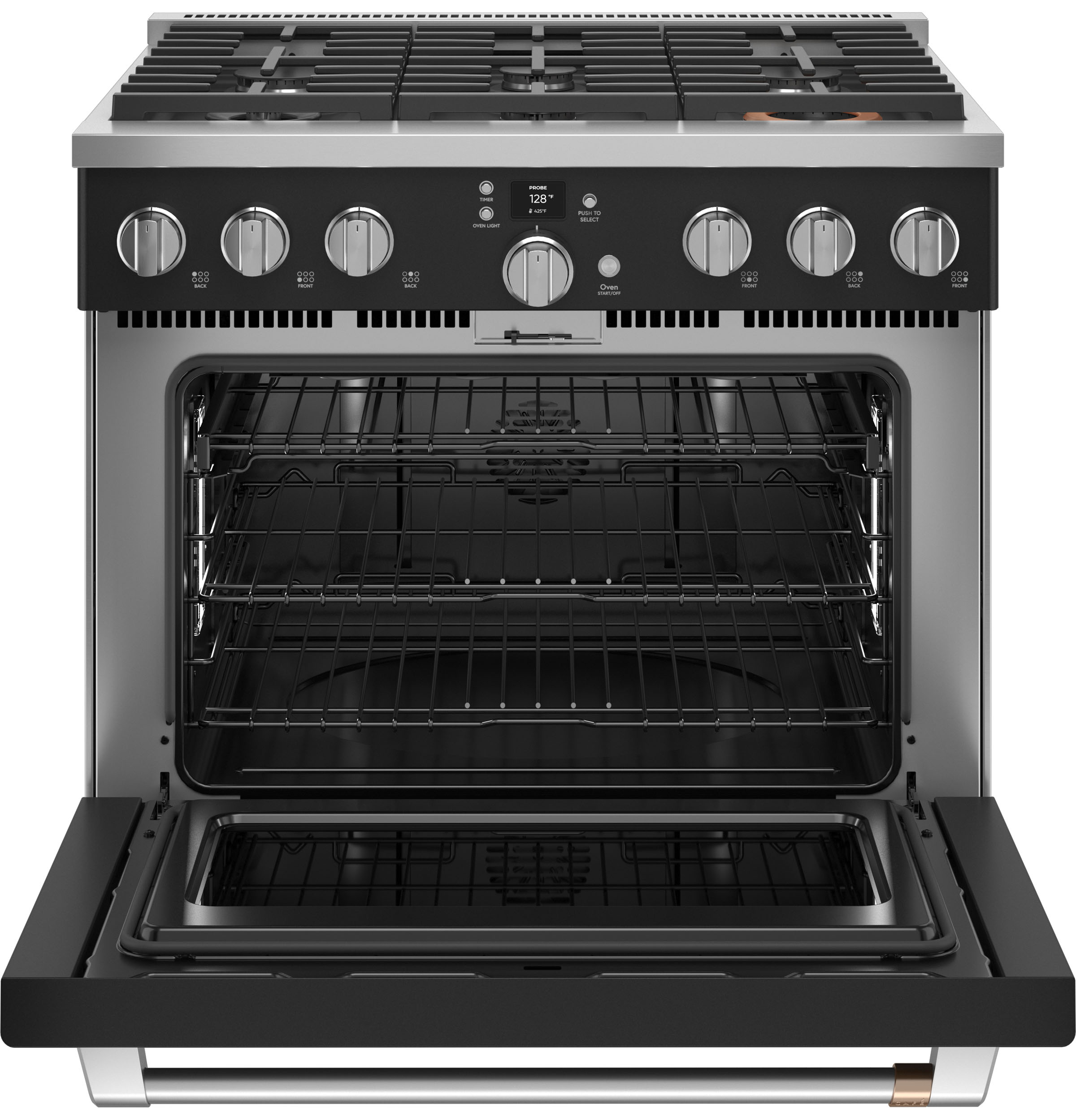 CAFÉ™ 36" Smart Dual-Fuel Commercial-Style Range with 6 Burners (Natural Gas) view 13