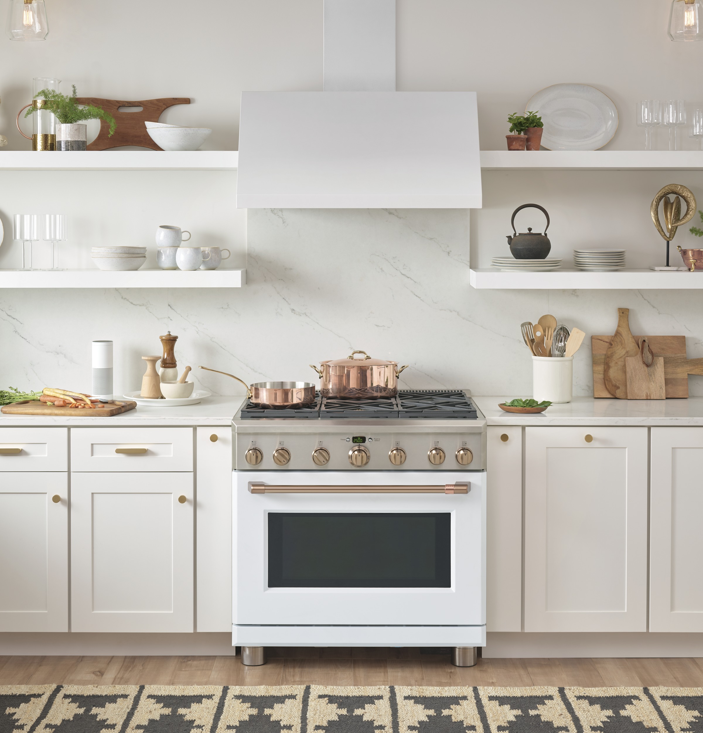 Café 36" Dual-fuel Commercial-style Range With 6 Burners (natural Gas) C2Y366P4MW2