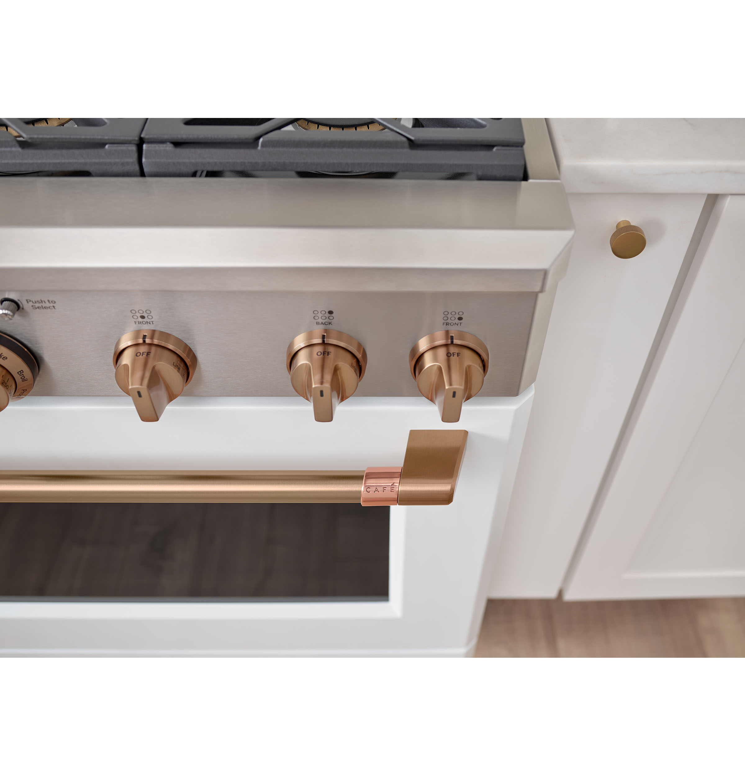 Café 36" Dual-fuel Commercial-style Range With 6 Burners (natural Gas) C2Y366P4MW2