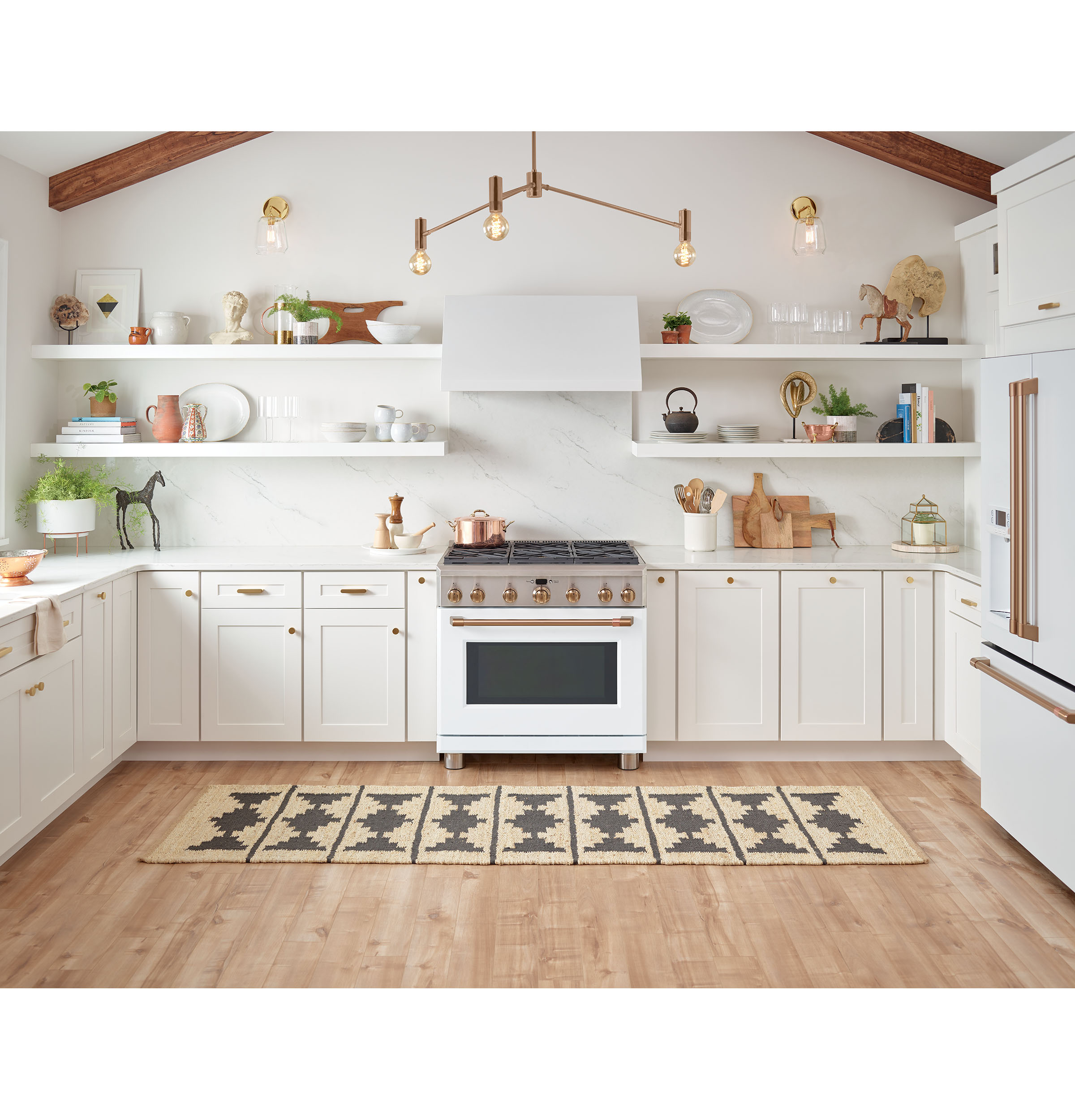Café 36" Dual-fuel Commercial-style Range With 6 Burners (natural Gas) C2Y366P4MW2