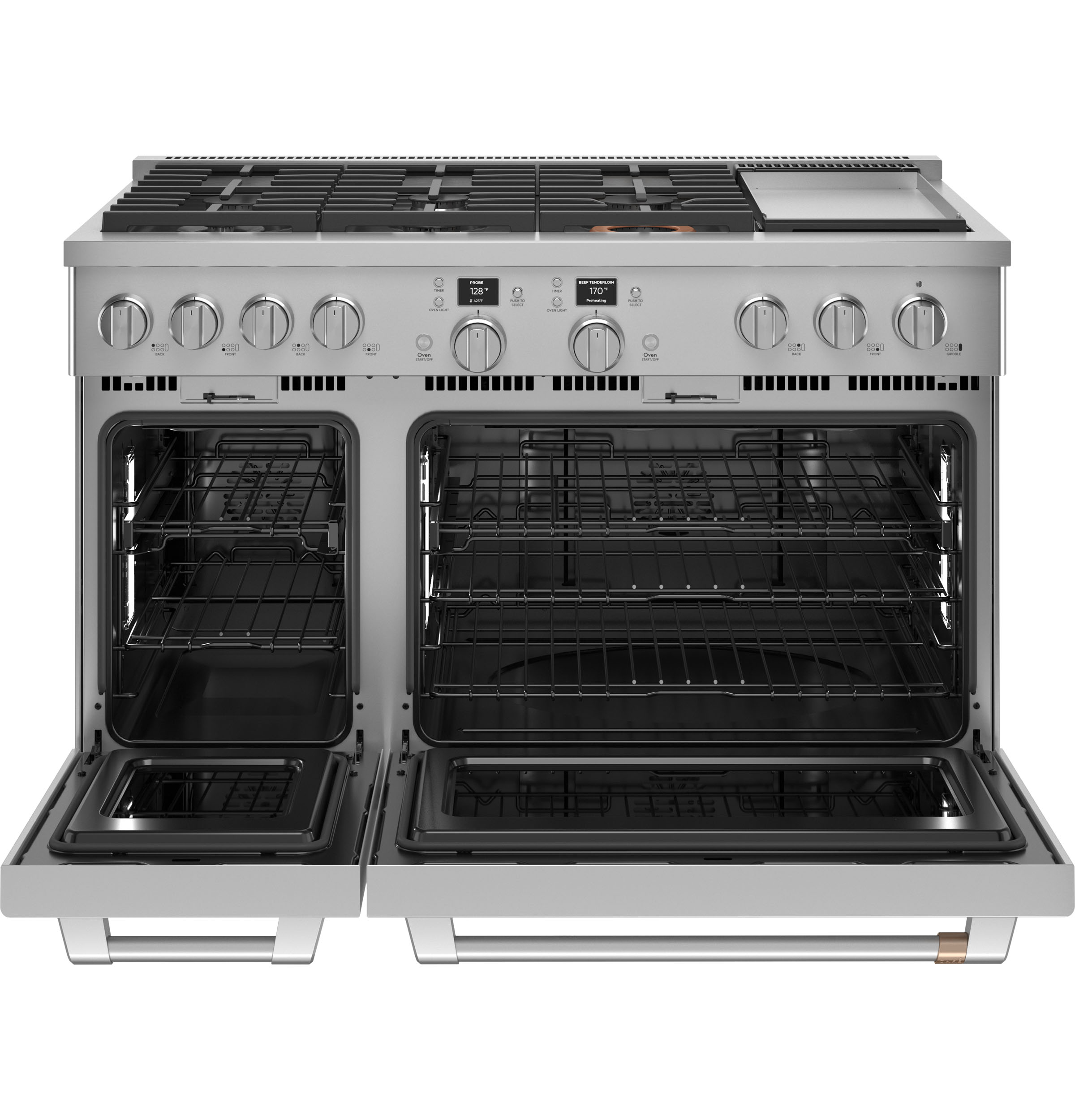 CAFÉ™ 48" Smart Dual-Fuel Commercial-Style Range with 6 Burners and Griddle (Natural Gas) view 26