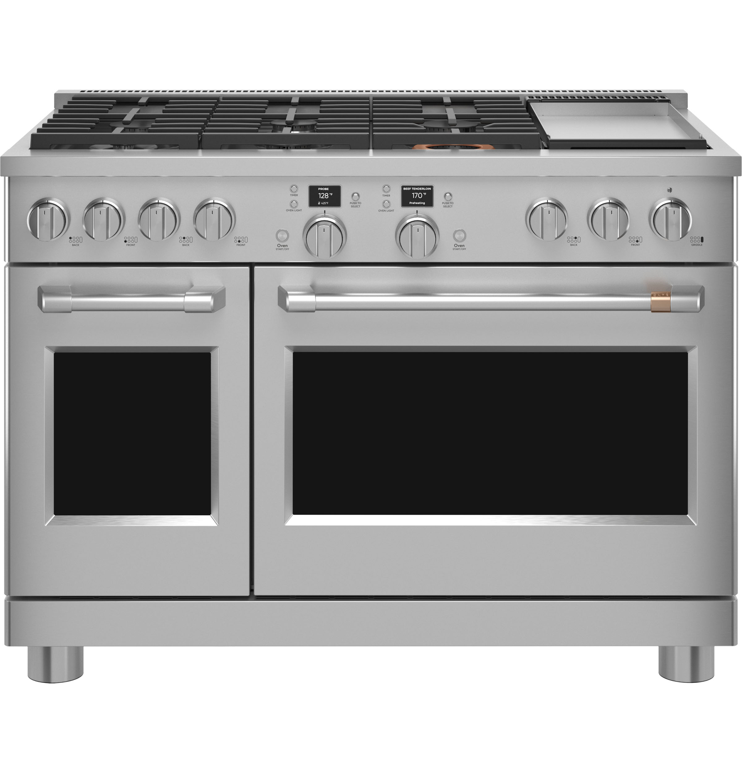 CAFÉ™ 48" Smart Dual-Fuel Commercial-Style Range with 6 Burners and Griddle (Natural Gas) view 5