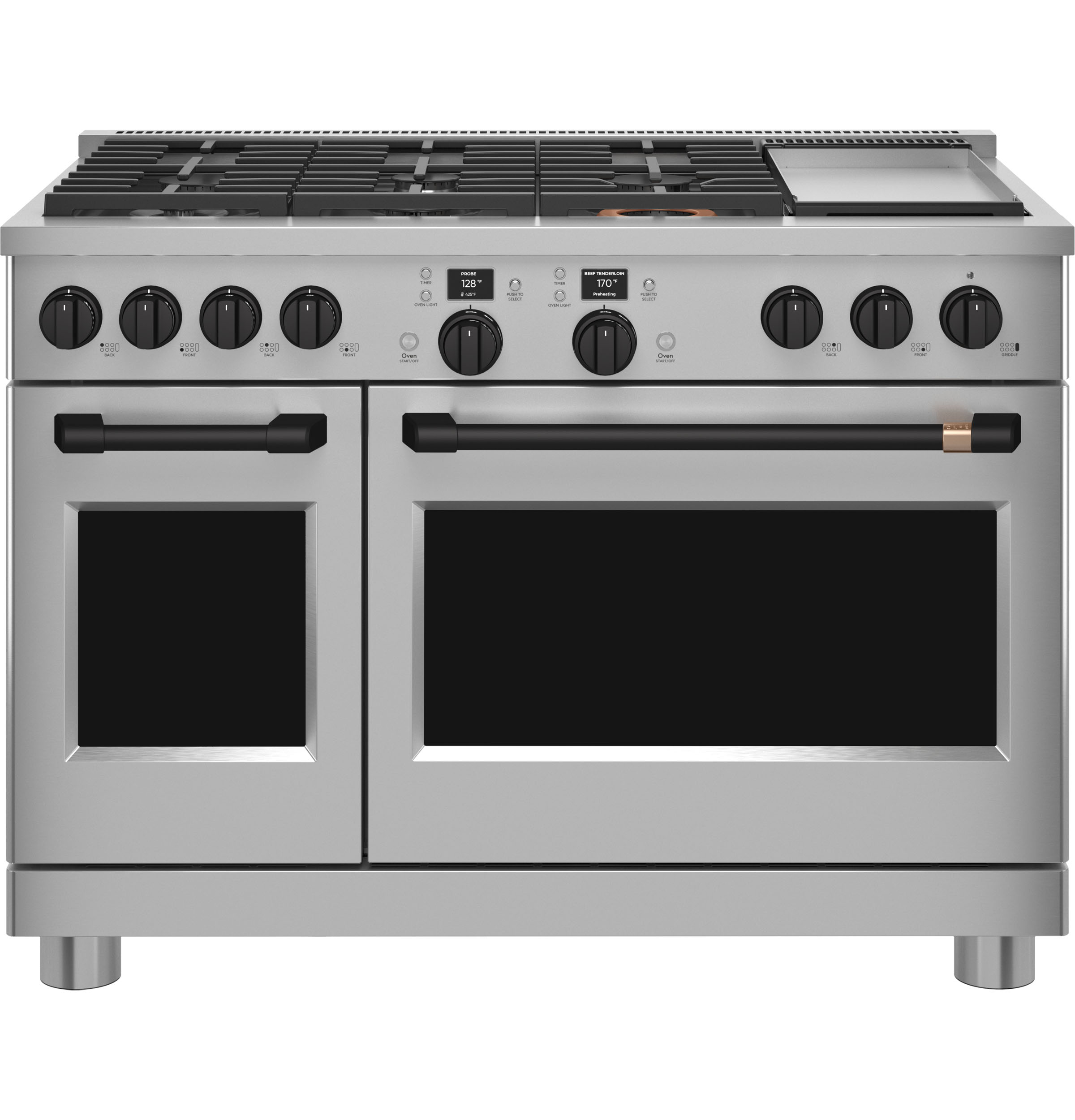 CAFÉ™ 48" Smart Dual-Fuel Commercial-Style Range with 6 Burners and Griddle (Natural Gas) view 30