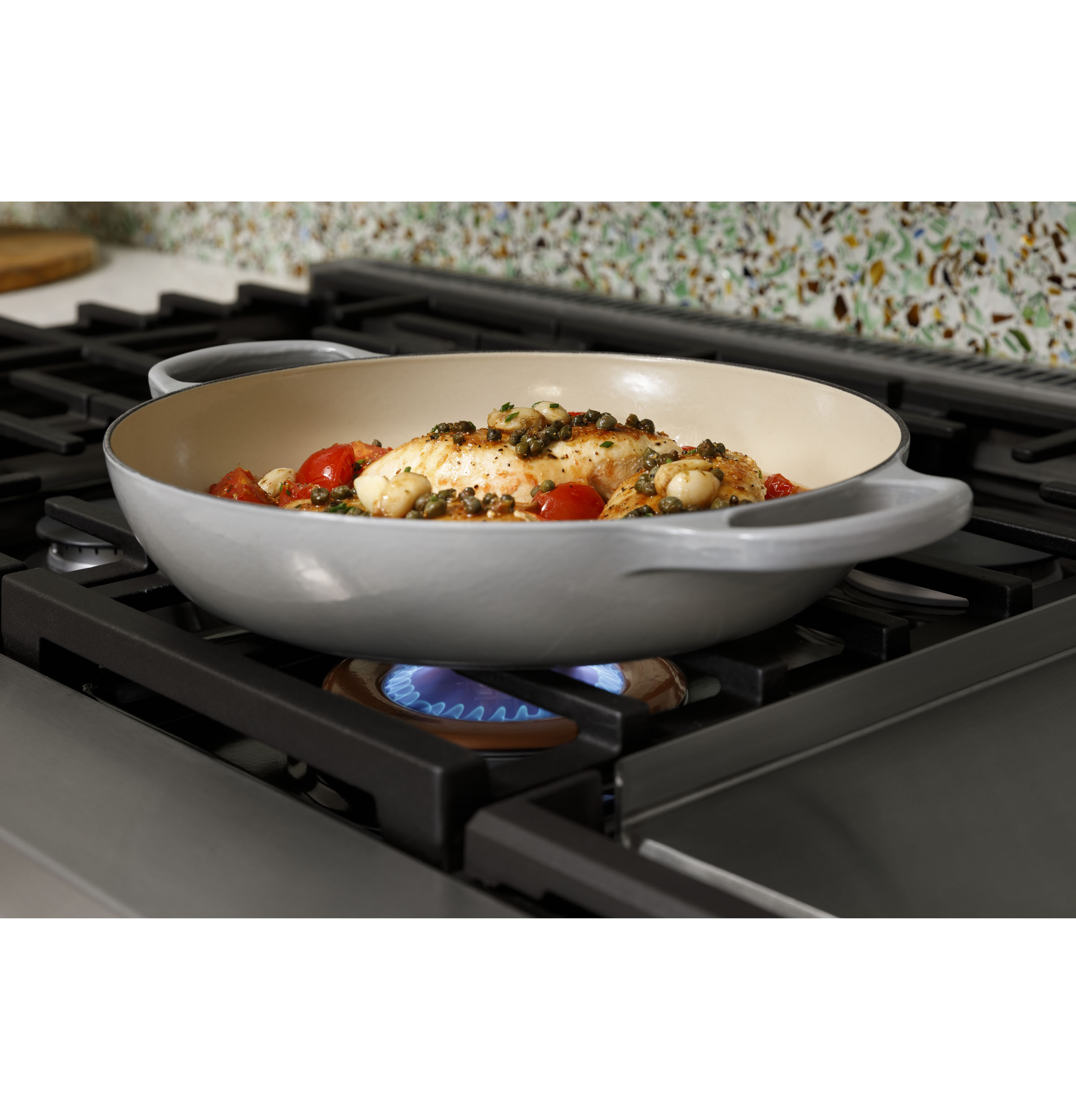 CAFÉ™ 48" Smart Dual-Fuel Commercial-Style Range with 6 Burners and Griddle (Natural Gas) view 31