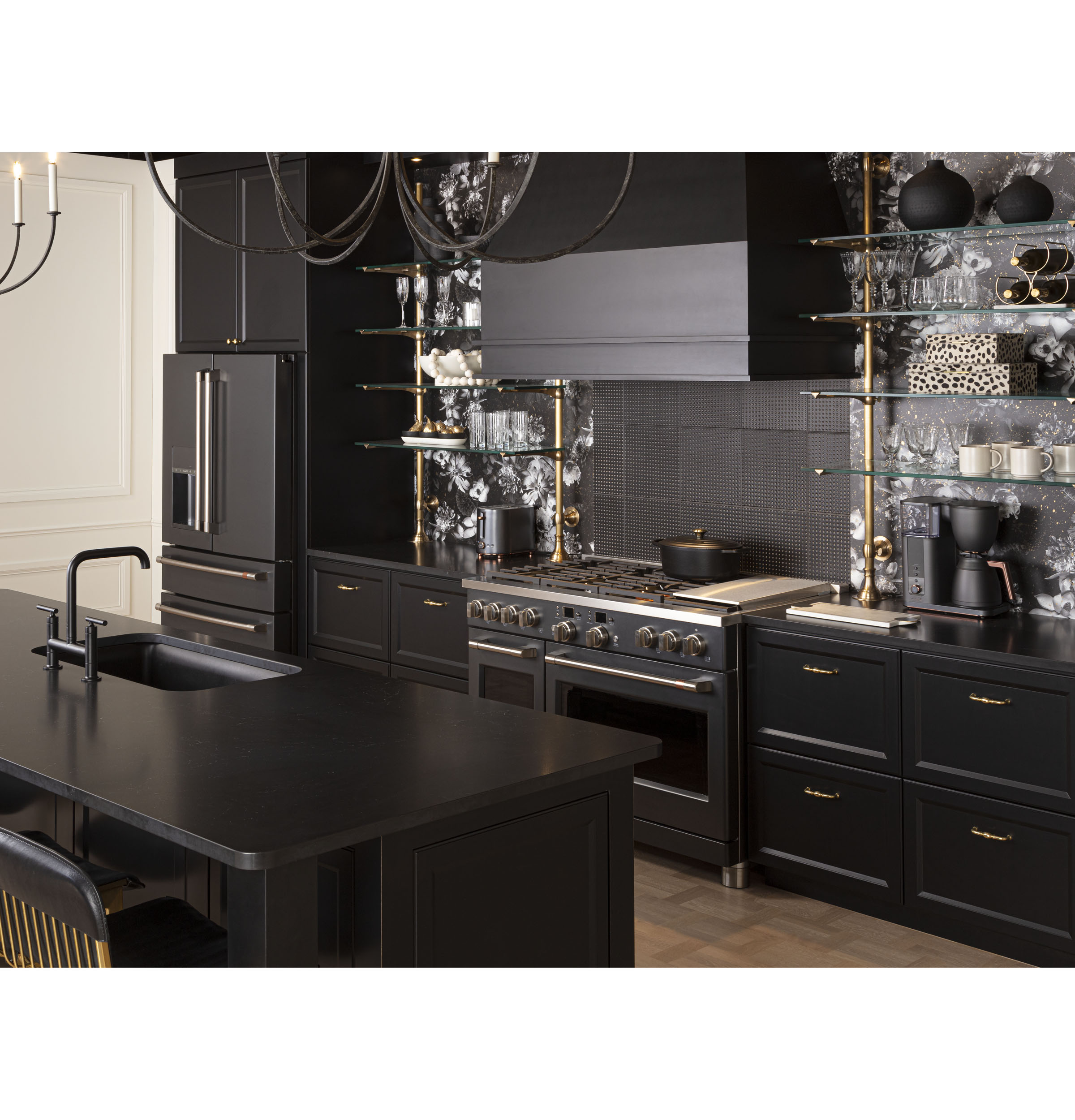 CAFÉ™ 48" Smart Dual-Fuel Commercial-Style Range with 6 Burners and Griddle (Natural Gas) view 12