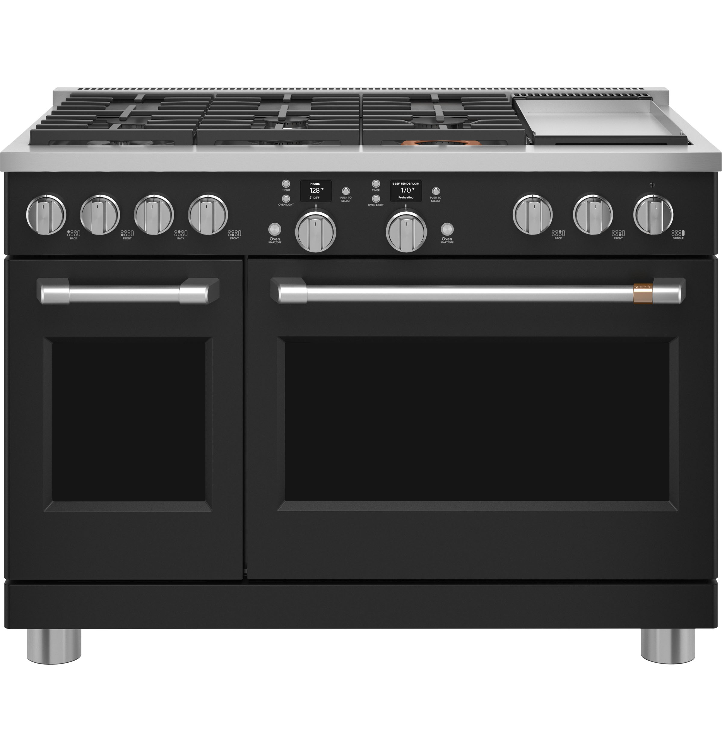 CAFÉ™ 48" Smart Dual-Fuel Commercial-Style Range with 6 Burners and Griddle (Natural Gas) view 14