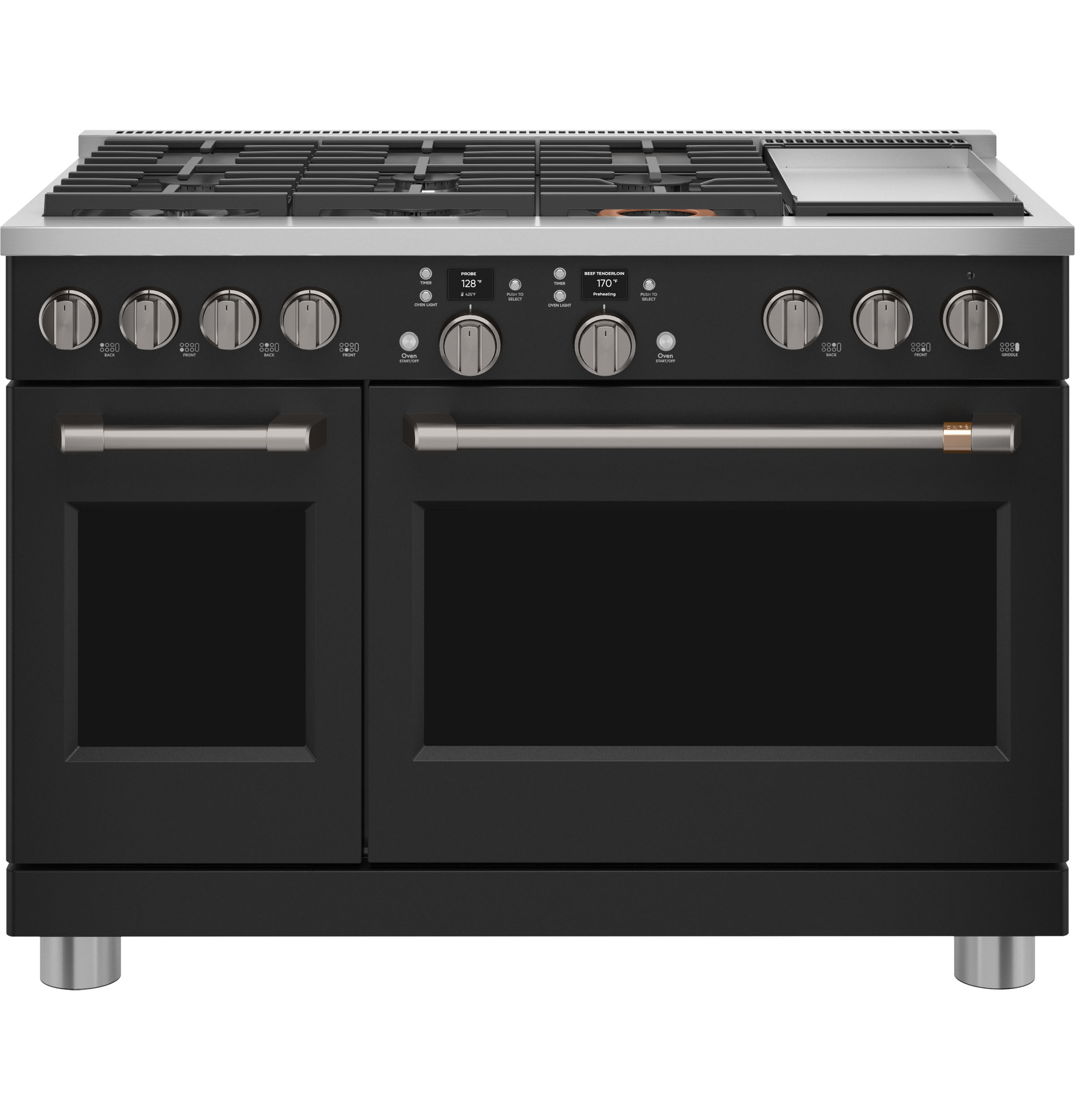 CAFÉ™ 48" Smart Dual-Fuel Commercial-Style Range with 6 Burners and Griddle (Natural Gas) view 15