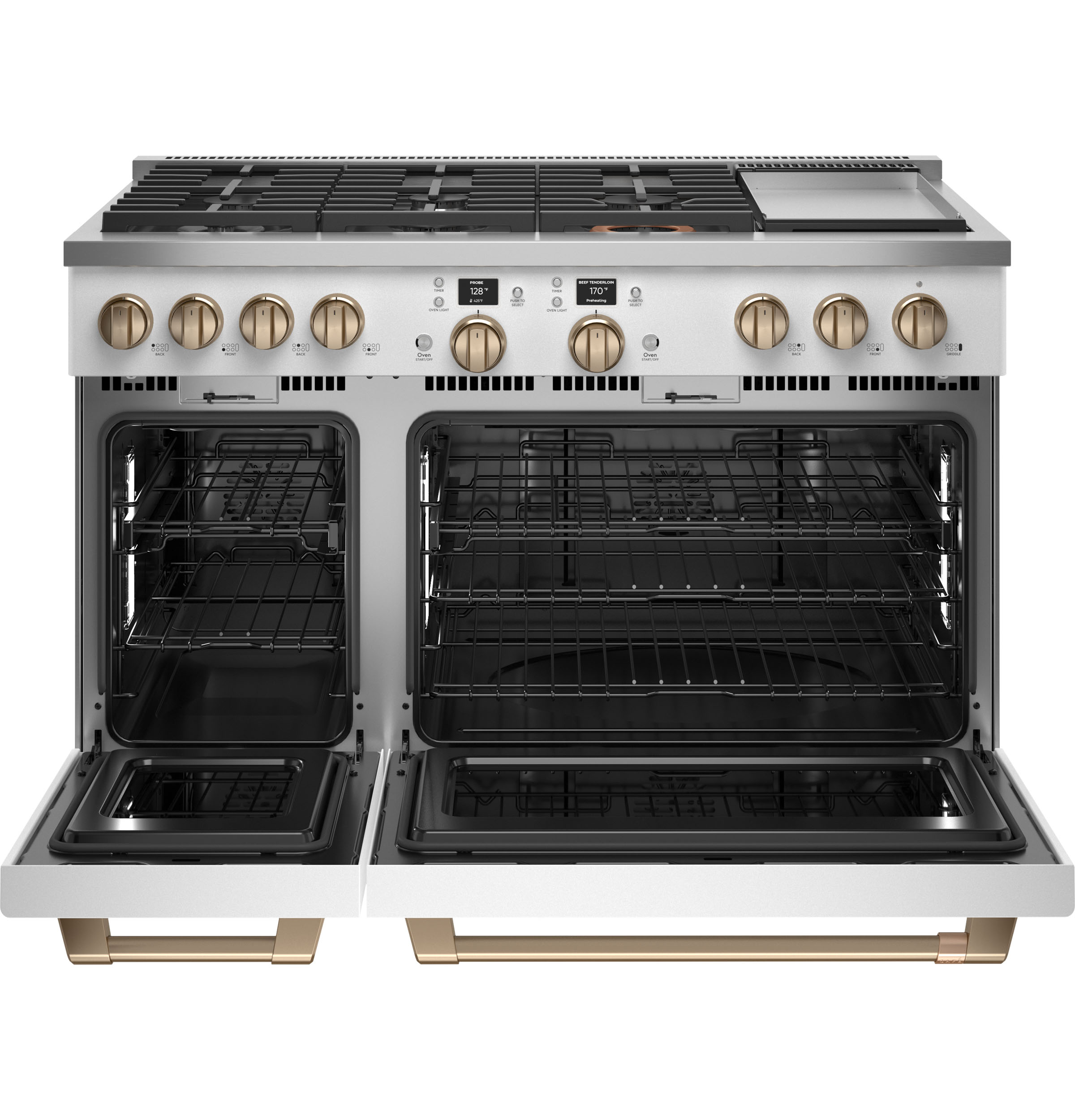 CAFÉ™ 48" Smart Dual-Fuel Commercial-Style Range with 6 Burners and Griddle (Natural Gas) view 23