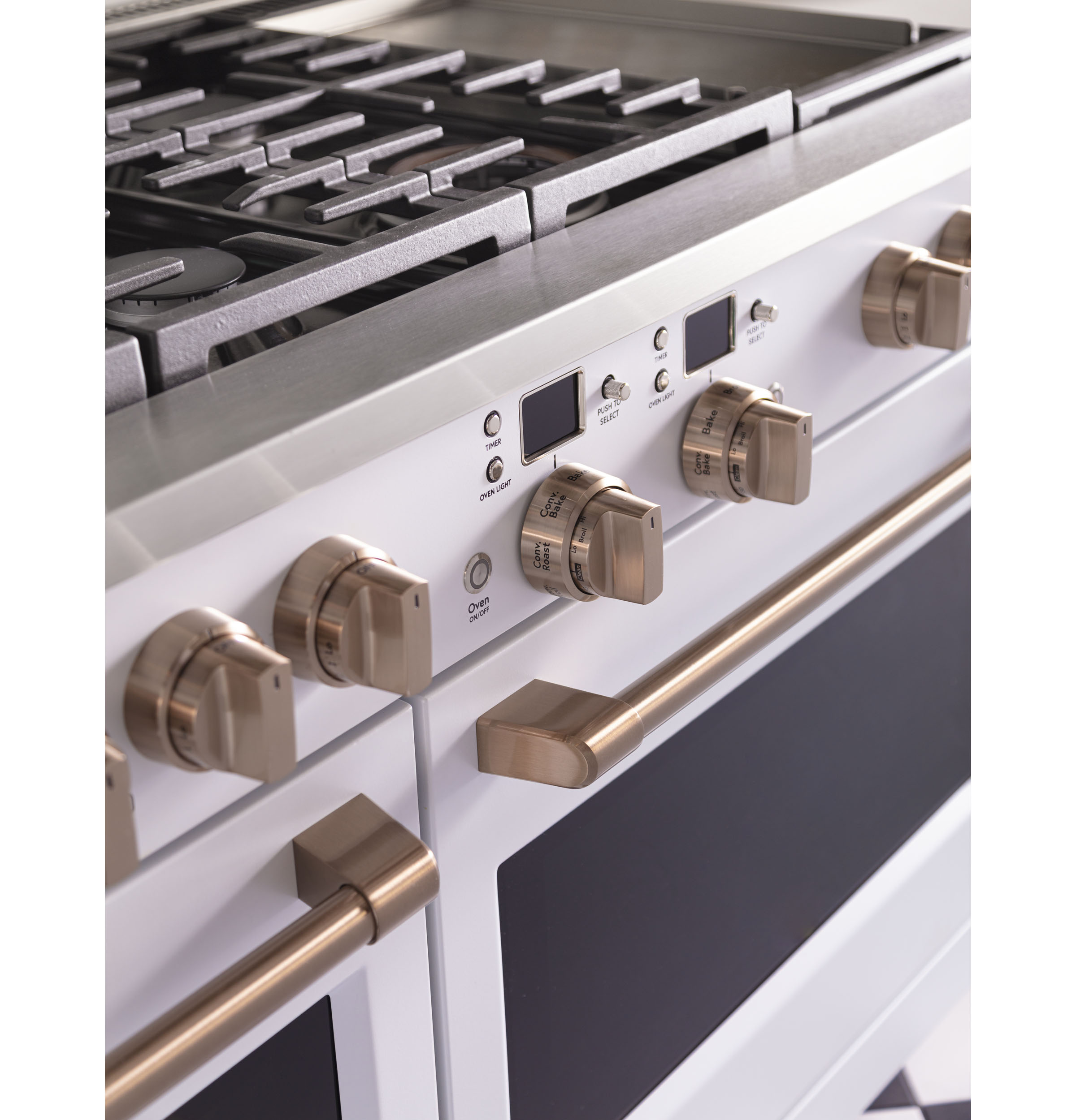 CAFÉ™ 48" Smart Dual-Fuel Commercial-Style Range with 6 Burners and Griddle (Natural Gas) view 6