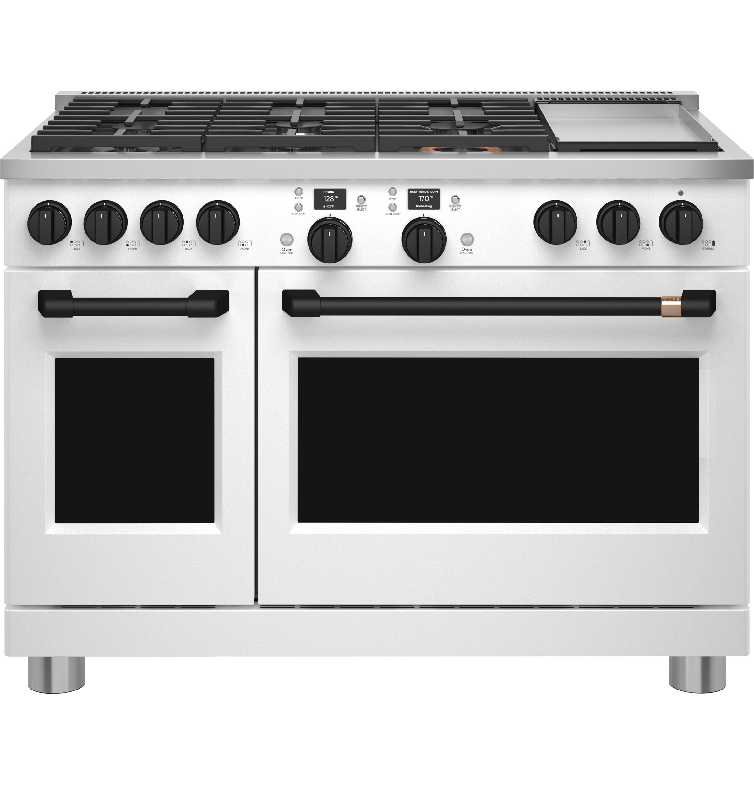 CAFÉ™ 48" Smart Dual-Fuel Commercial-Style Range with 6 Burners and Griddle (Natural Gas) view 37