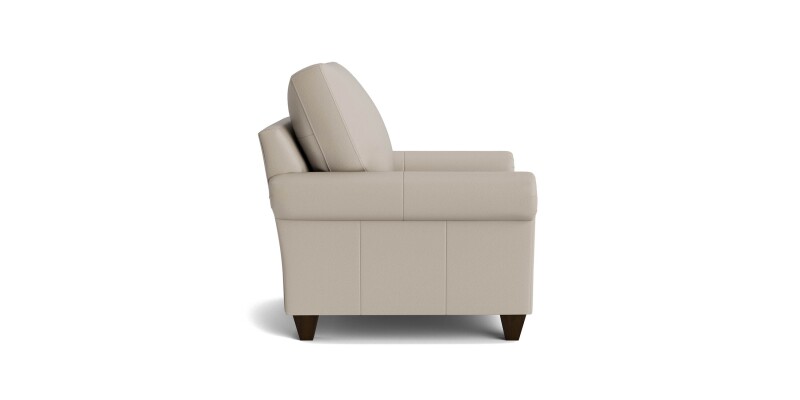 True Custom™ True Custom® Leather Panel Arm Accent Chair C30012SFL53