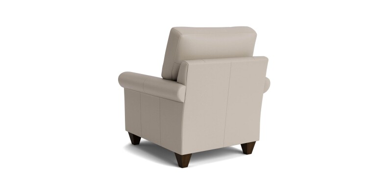 True Custom™ True Custom® Leather Panel Arm Accent Chair C30012SFL57
