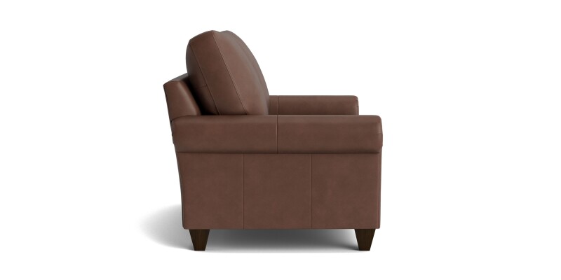 True Custom™ True Custom® Leather Panel Arm Loveseat C30022SFL56